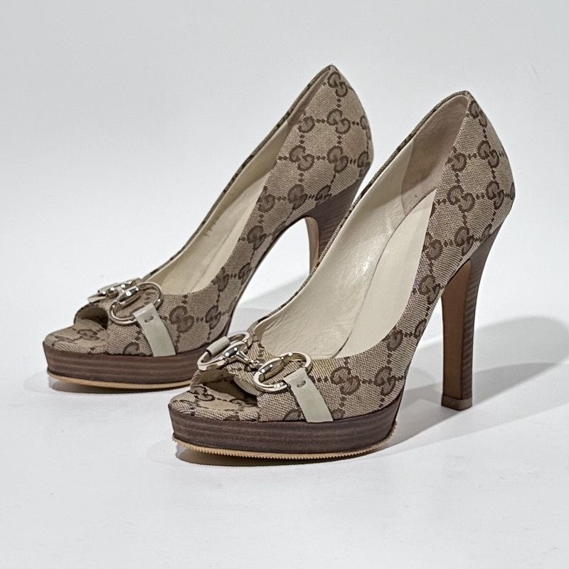 Gucci Brown High Heel Shoes 0079