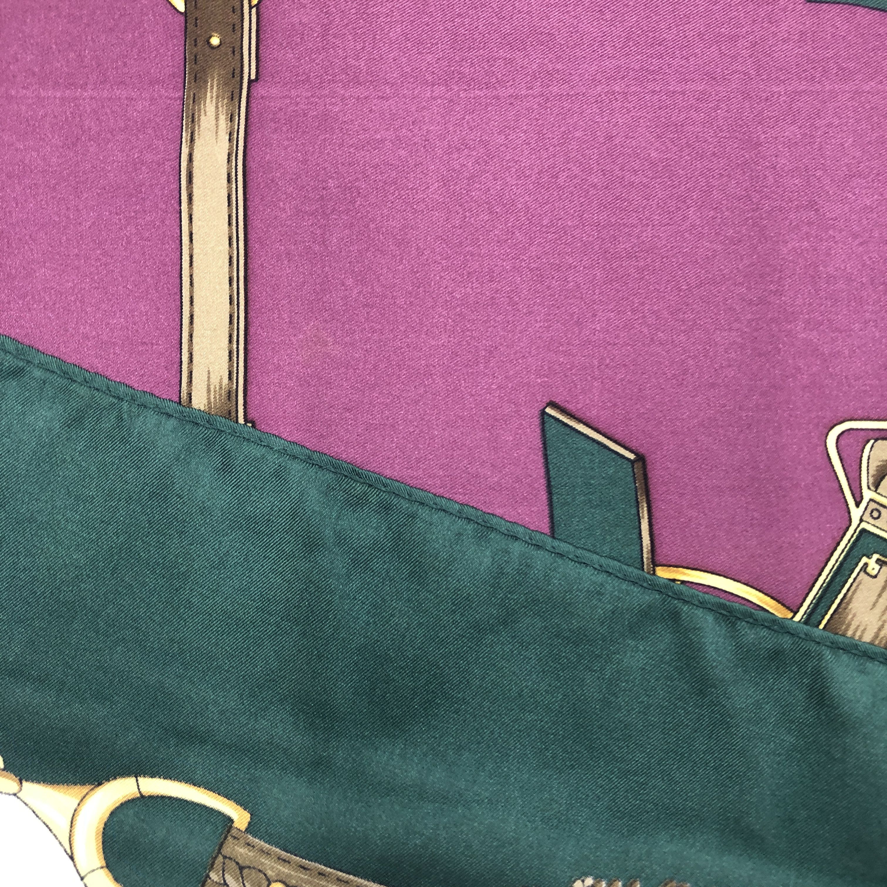 Japanese Brand Vintage SILK Scarf Twill Stole Wraps Scarves Size ONE SIZE - 11 Thumbnail