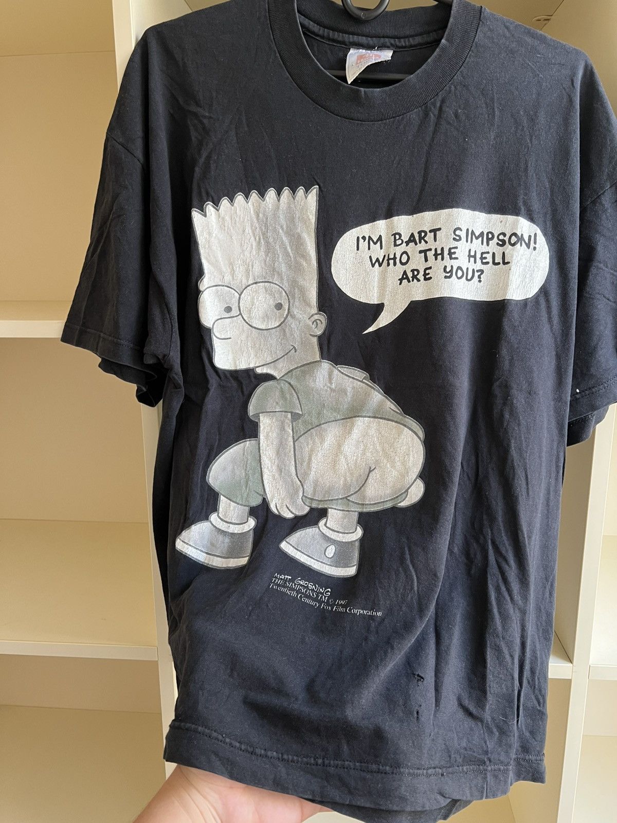 The Simpsons Vintage 1997 The Simpsons Tee Movie T-Shirt RARE Size US XL / EU 56 / 4 - 6 Thumbnail