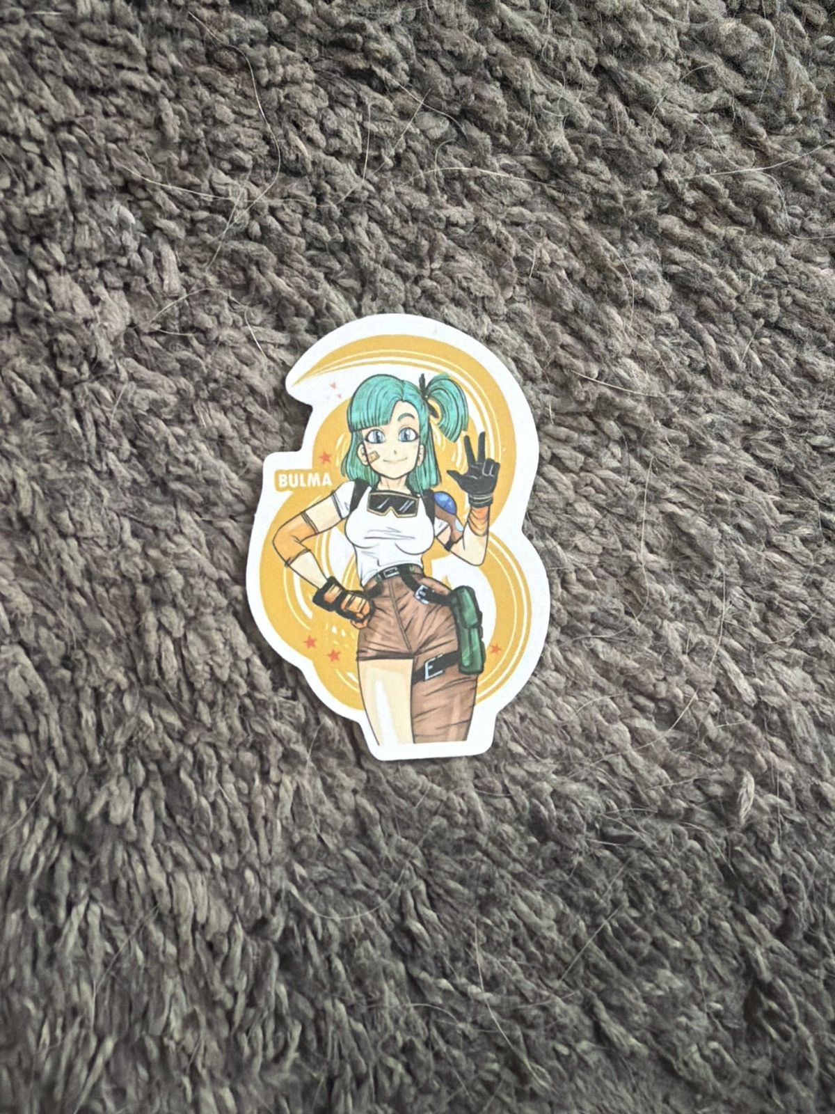 Cartoon Network Dragon Ball Z Bulma Wild Riders Sticker Size ONE SIZE - 1 Thumbnail