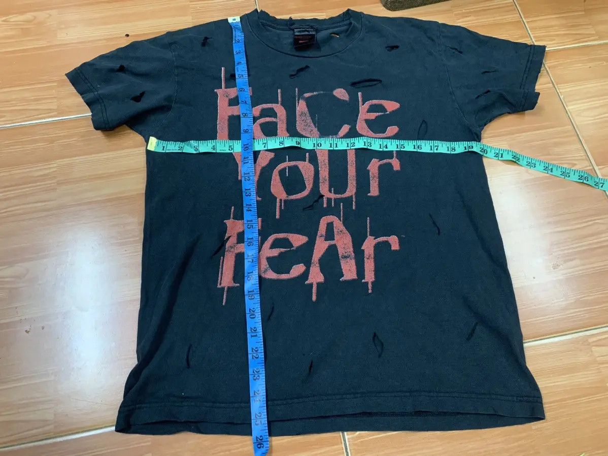 WWE Rare Y2K WWF Kane Wrestling Tee – Distressed Faded Black Size US M / EU 48-50 / 2 - 8 Thumbnail