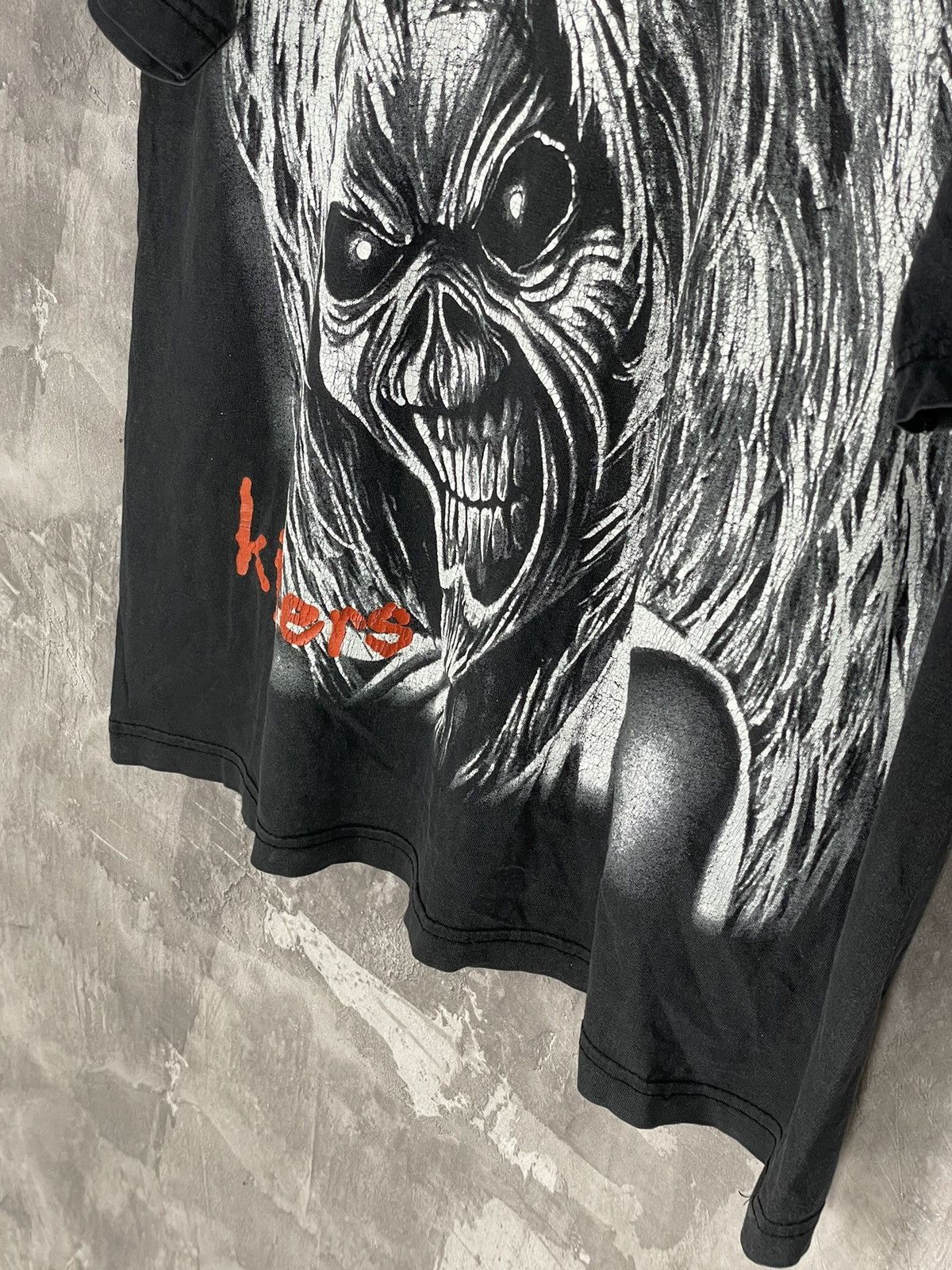 Band Tees Iron Maiden VTG 00s Killer Distressed Vintage tshirt Size US M / EU 48-50 / 2 - 8 Thumbnail
