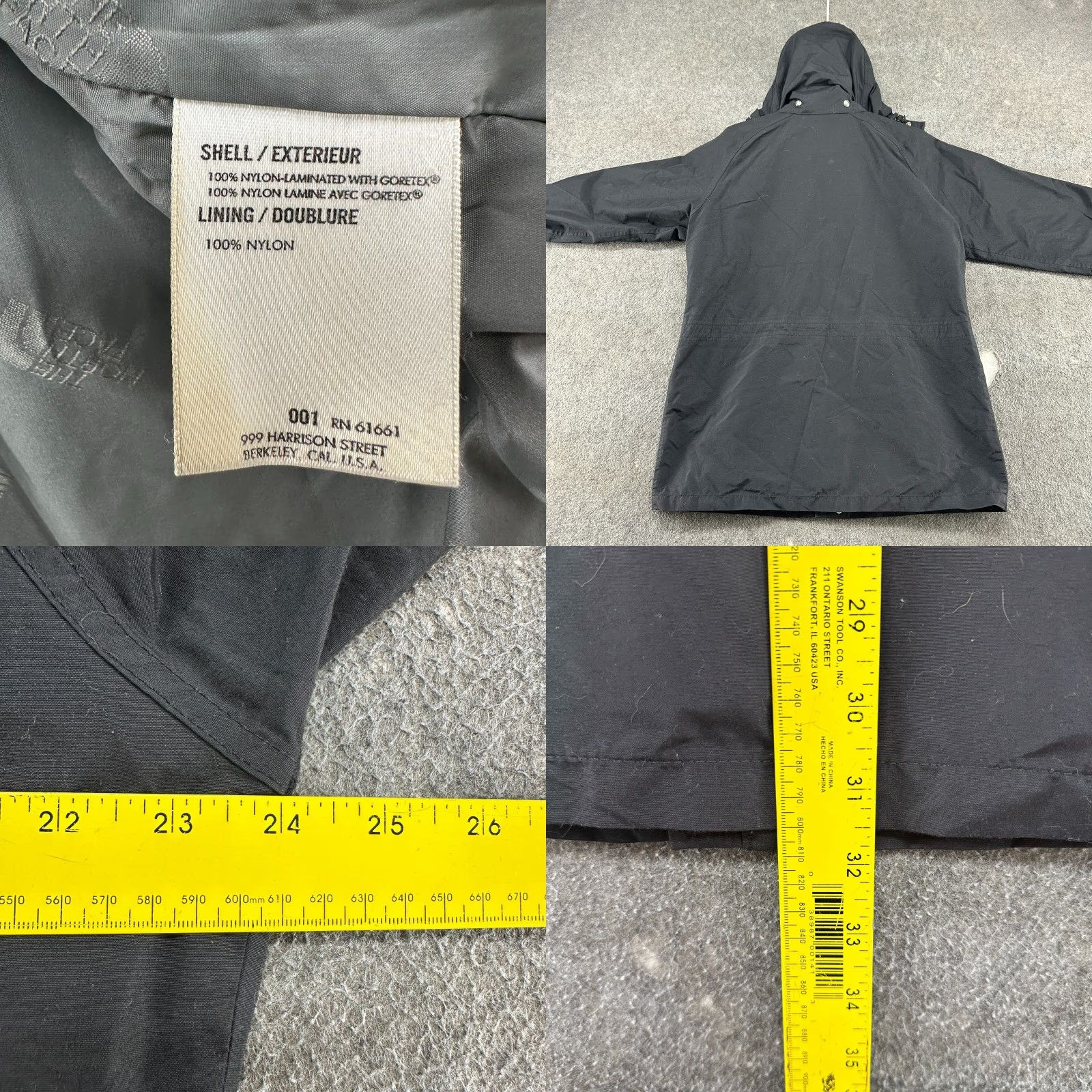 The North Face VINTAGE The North Face Jacket Mens L Parka Hooded Goretex Nylon 90s Black Size US L / EU 52-54 / 3 - 8 Thumbnail