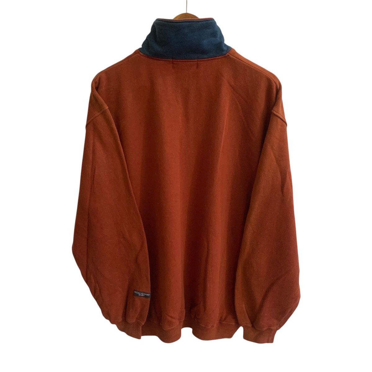 Japanese Brand × Vintage Vintage Hiroko Japanese Brand Half Zip Jumper Sweatshirt Size US L / EU 52-54 / 3 - 3 Thumbnail