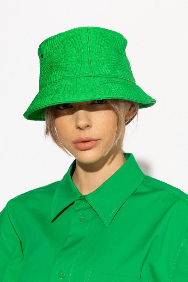 Bottega Veneta o1bcso1str0225 Size: M / Trap Nylon Intreccio Hat / Cap Size ONE SIZE - 2 Thumbnail