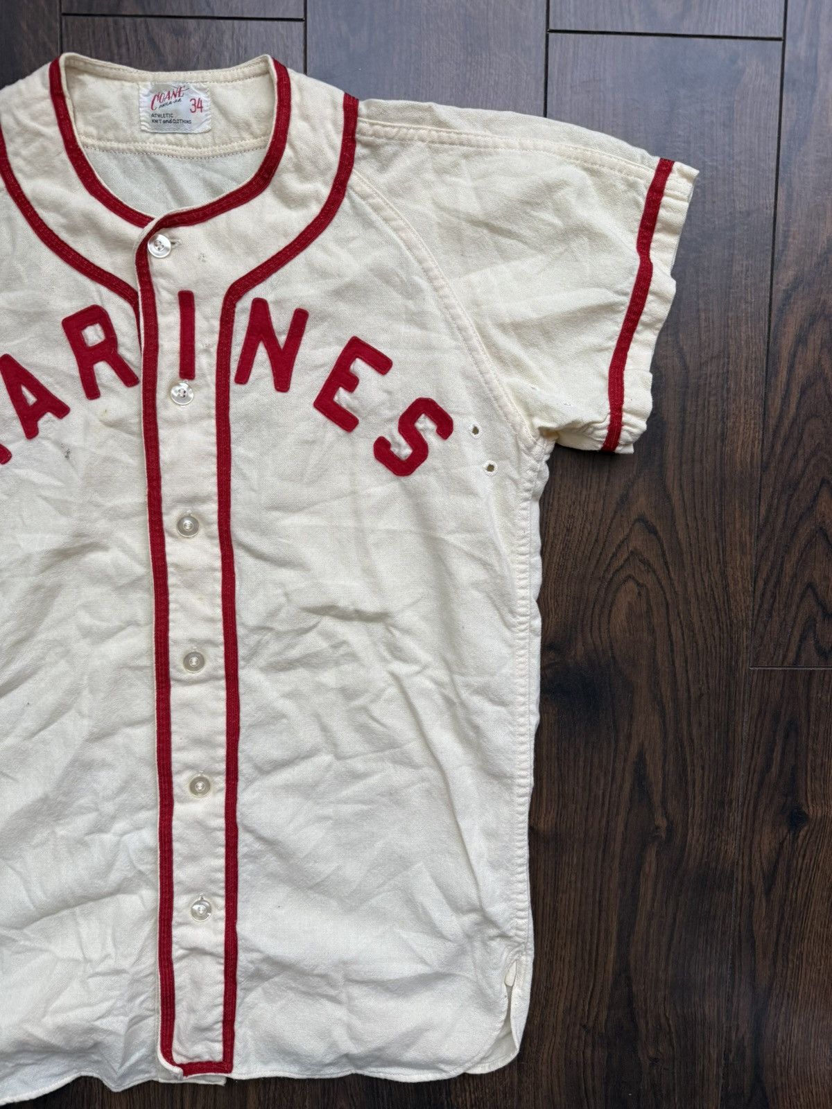 Vintage Vintage 50’S Coane USMC Baseball jersey Size US S / EU 44-46 / 1 - 4 Thumbnail