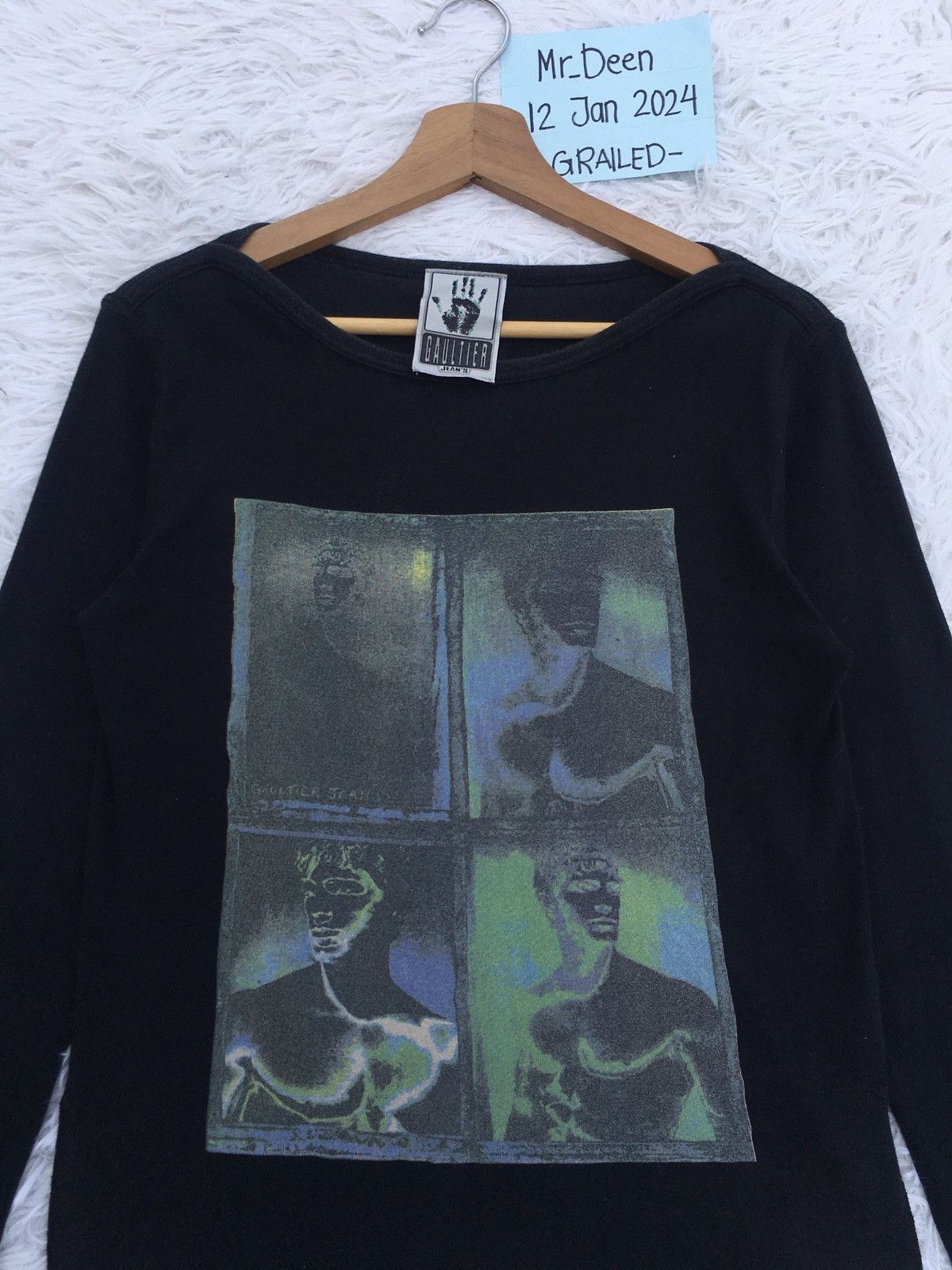 Jean Paul Gaultier Rare Vintage Jean Paul Gaultier Longsleeve Tshirt Size US S / EU 44-46 / 1 - 9 Thumbnail