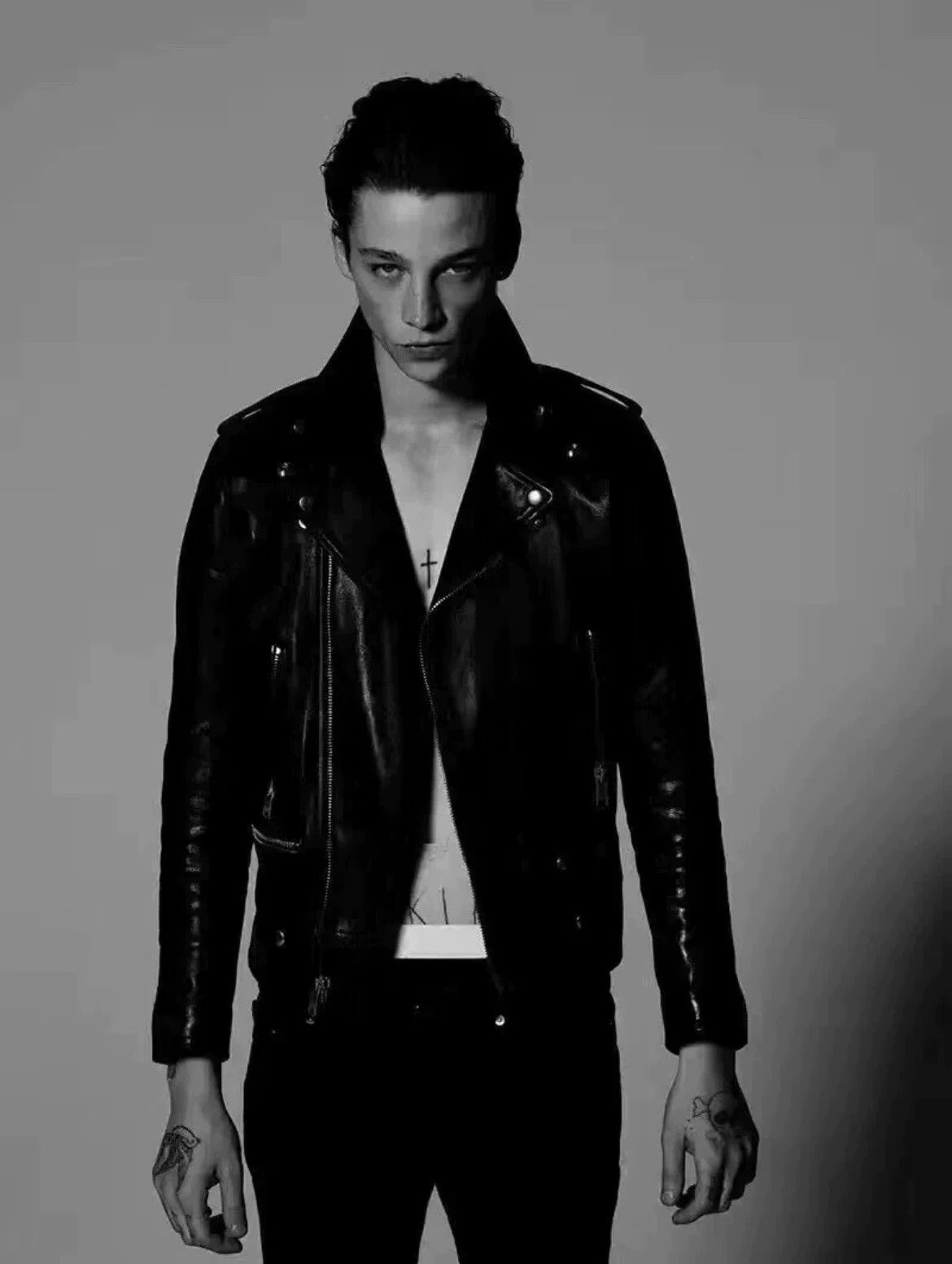 Saint Laurent Paris SLP 13SS Hedi Slimane Black Basic Denim Jeans 32 Size US 32 / EU 48 - 6 Thumbnail