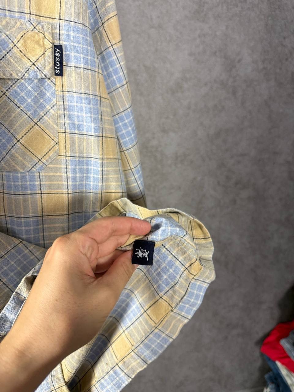 Stussy Stussy vintage designer flannel shirt Size US S / EU 44-46 / 1 - 4 Thumbnail