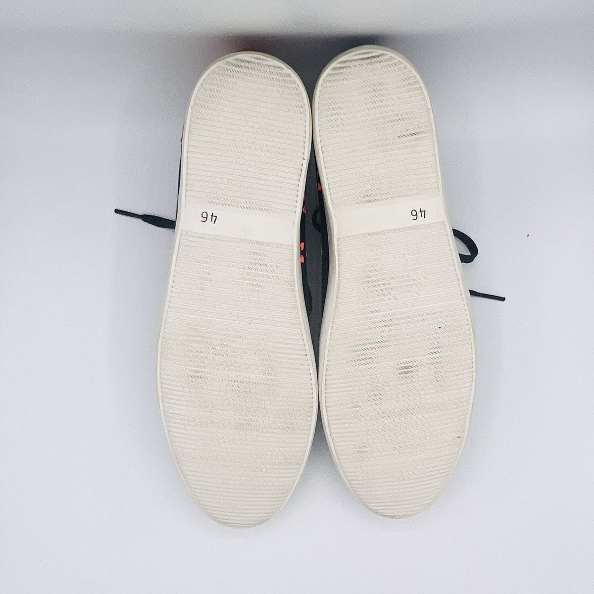 Canvas × Handmade Artisan BOHO Low Top Canvas Sneakers - Hand Made / Painted Size US 12.5 / EU 45-46 - 8 Thumbnail