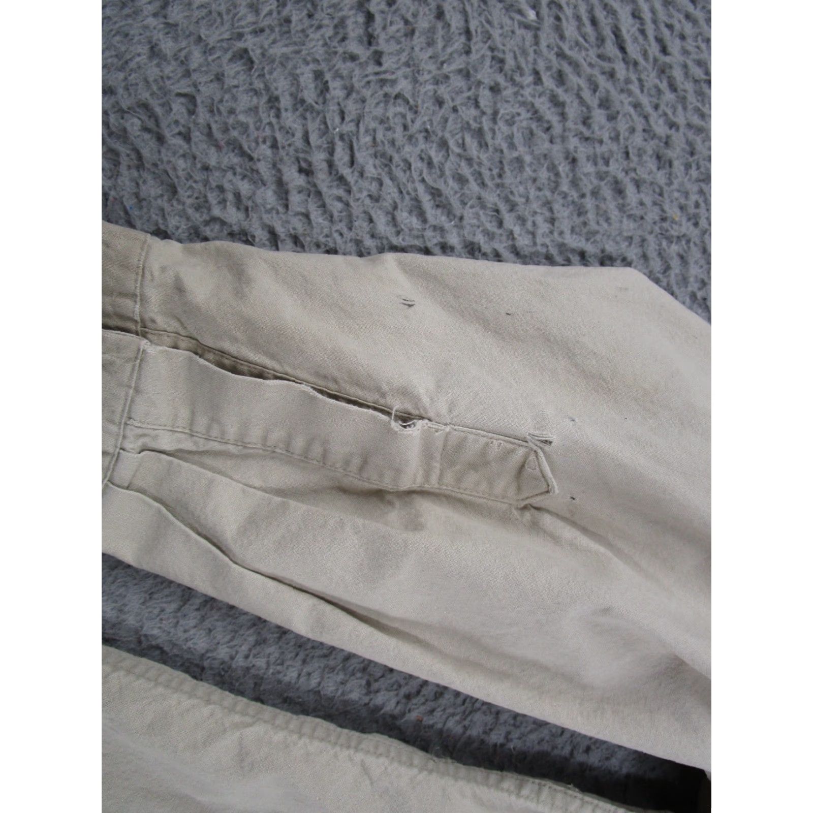 Carhartt VINTAGE Carhartt Rugged Outdoor Wear Duck Canvas Work Shirt USA 90s Men XL Beige Cotton Heavyweight Pockets Button-Up Size US XL / EU 56 / 4 - 5 Thumbnail
