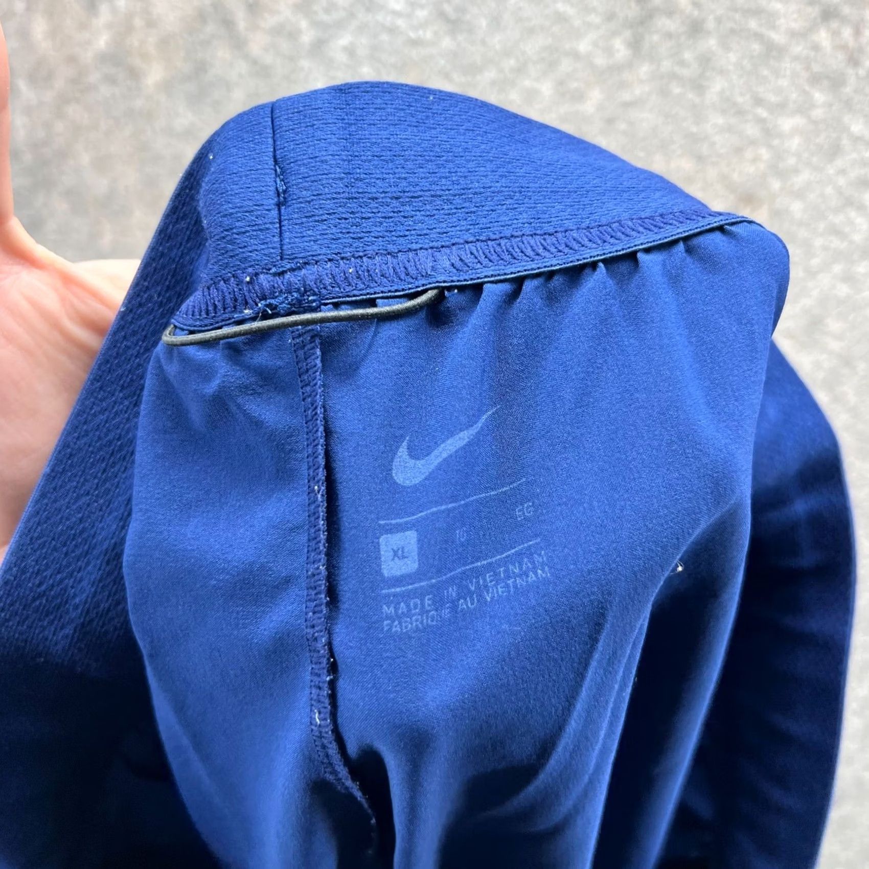Nike Nike Shorts Mens XL Blue Dri-Fit Lightweight Stretch Swoosh Running Athletic Size US 36 / EU 52 - 7 Thumbnail