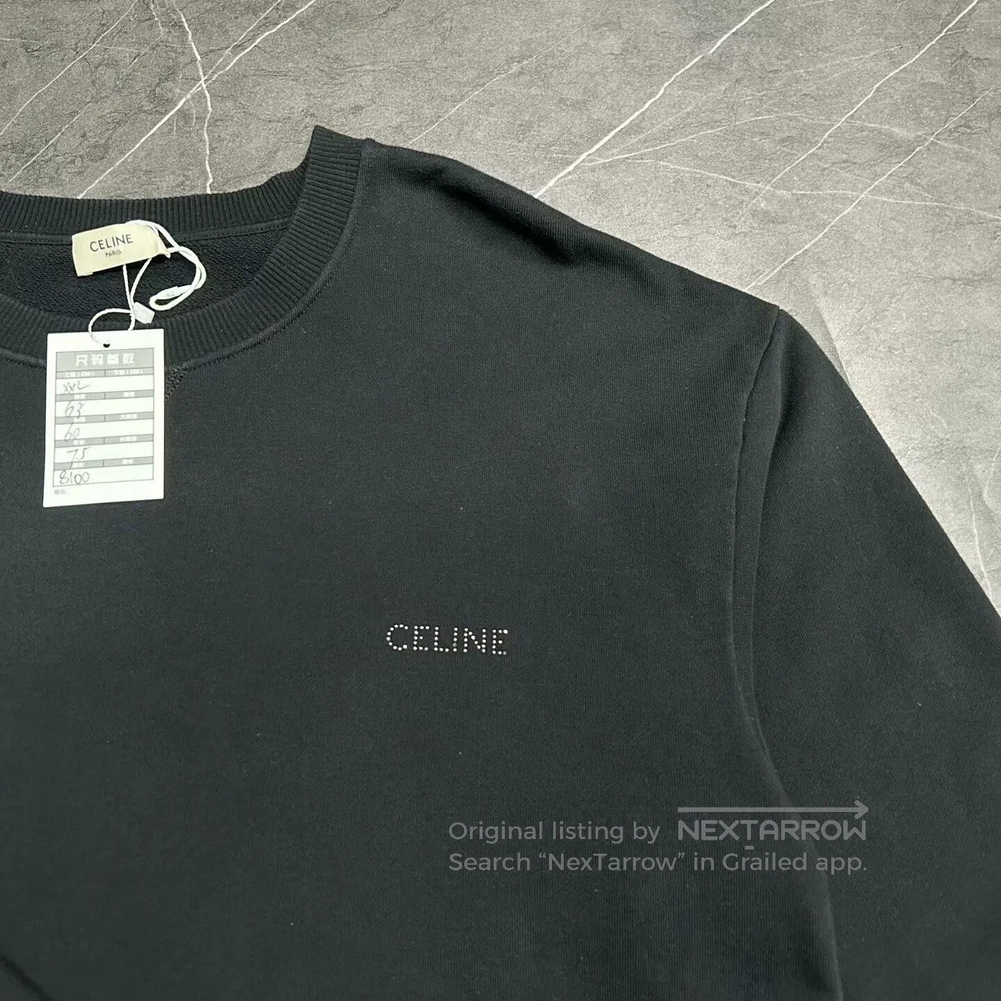 Celine Celine Logo Pullover Sweatshirt XXL Size. Size XXL / US 16-18 / IT 52-54 - 3 Thumbnail