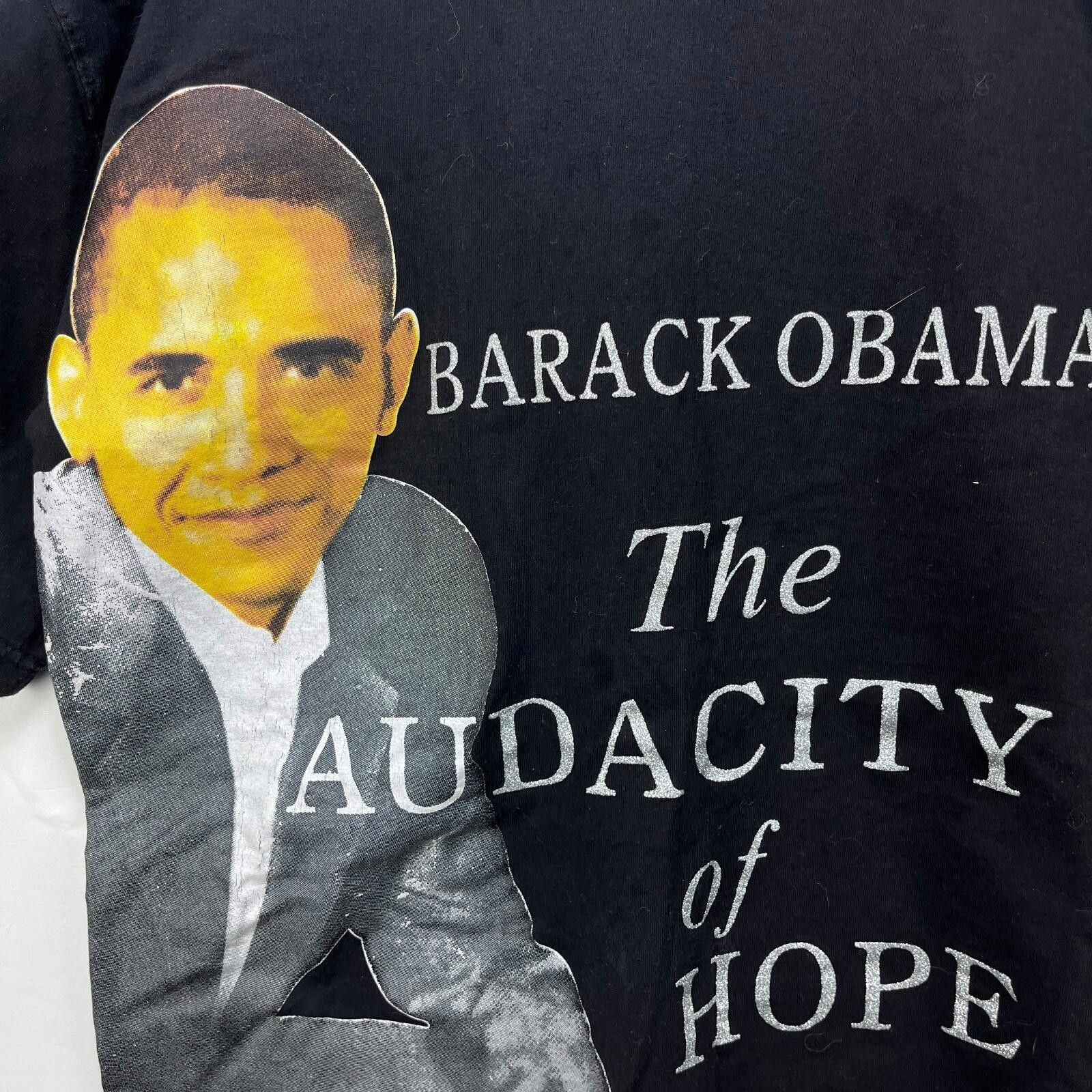 Vintage Vintage Y2K Barack Obama Dreams Come True T-Shirt 2XL Size US XXL / EU 58 / 5 - 3 Thumbnail