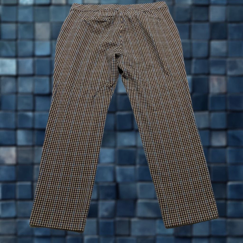 J. Jill J. Jill Pants Multicolor Plaid Petite 8P Straight Ankle Mid Rise Stretch Womens Size 30" / US 8 / IT 44 - 1 Thumbnail