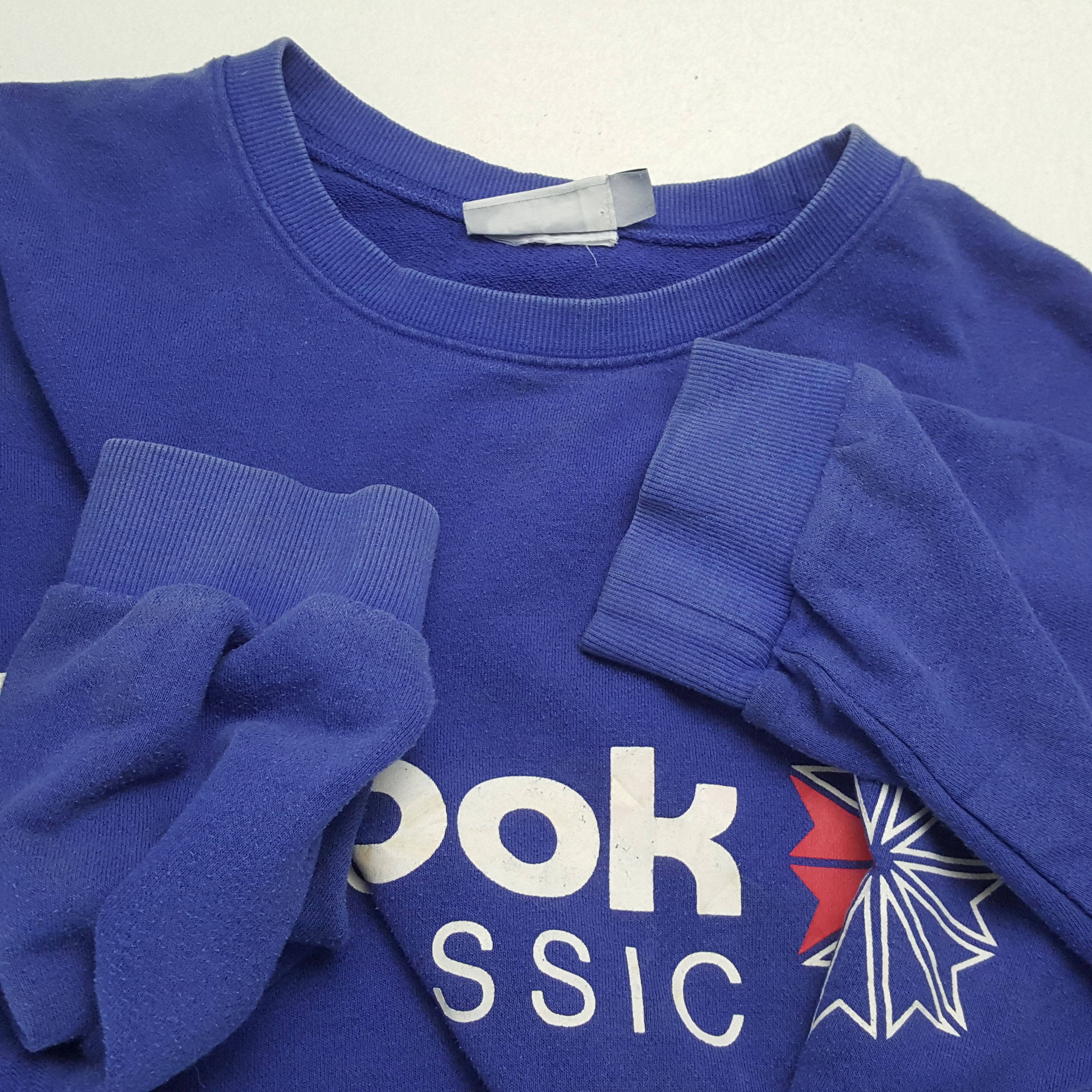 Reebok × Vintage REEBOK CLASSIC Center Spellout Design Sweatshirt Size US XL / EU 56 / 4 - 9 Thumbnail