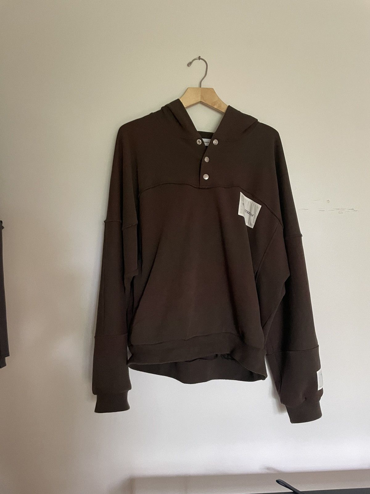 Kiko Kostadinov KK hoodie brown