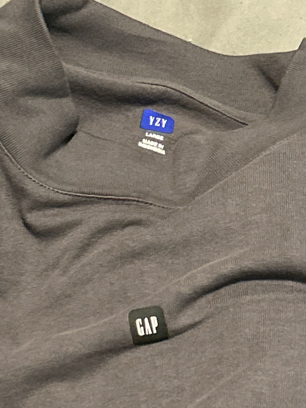 Gap × Yeezy YEEZY GAP ENGINEERED by BALENCIAGA 3/4 SLEEVE ‘Dark Grey’ Size US L / EU 52-54 / 3 - 4 Thumbnail