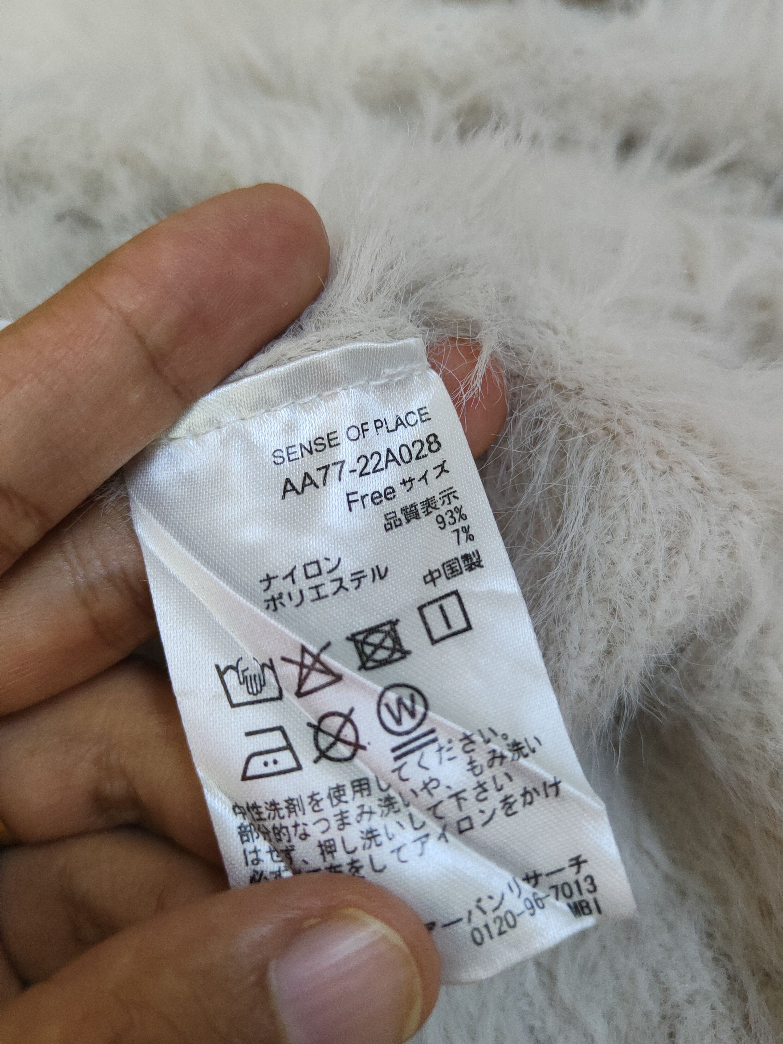 Homespun Knitwear × Japanese Brand × Vintage Sense of Place Beige Shag Shaggy Fur Mohair Knitwear #S1998 Size M / US 6-8 / IT 42-44 - 11 Thumbnail