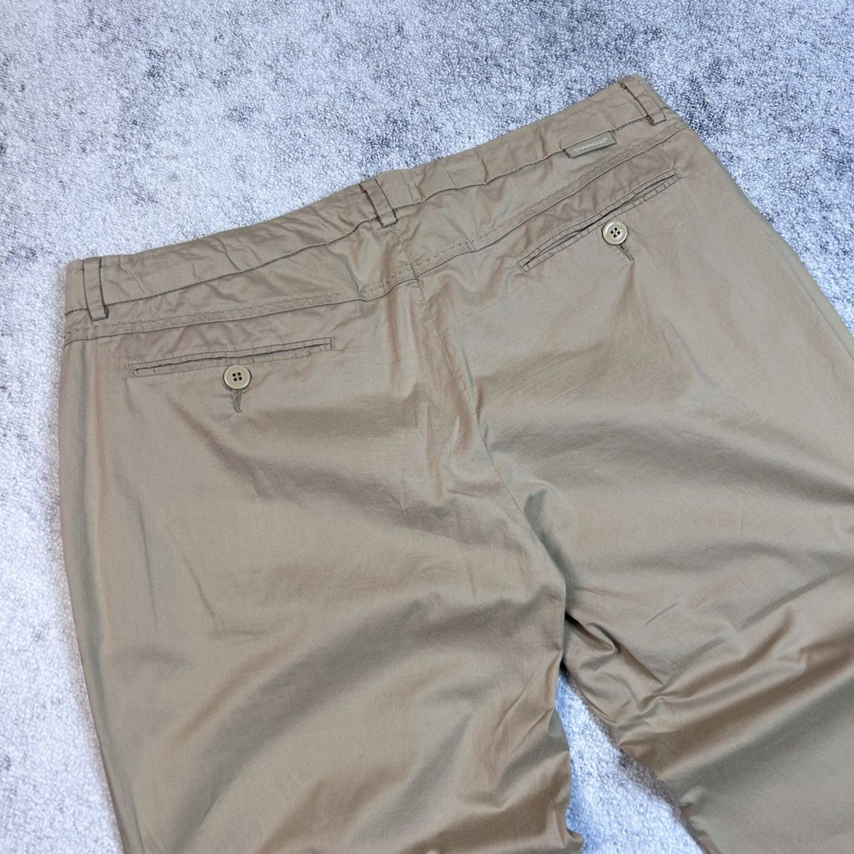 Moncler Vintage Lightweight Trousers Moncler Beige Slim Chinos Size US 28 / EU 44 - 6 Thumbnail