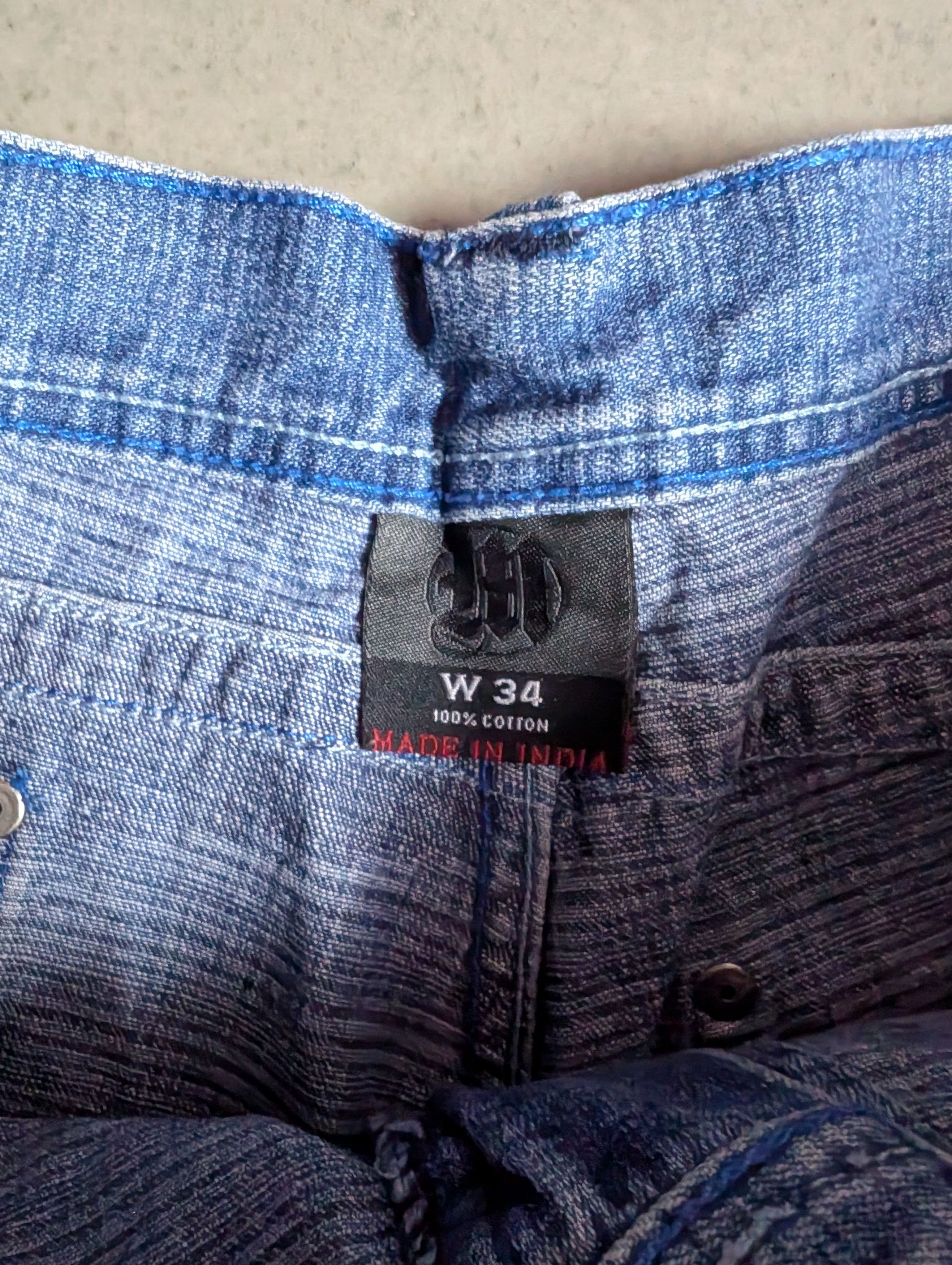 Makaveli × Vintage MAKAVELI BRANDED TUPAC JORTS Size US 34 / EU 50 - 3 Thumbnail