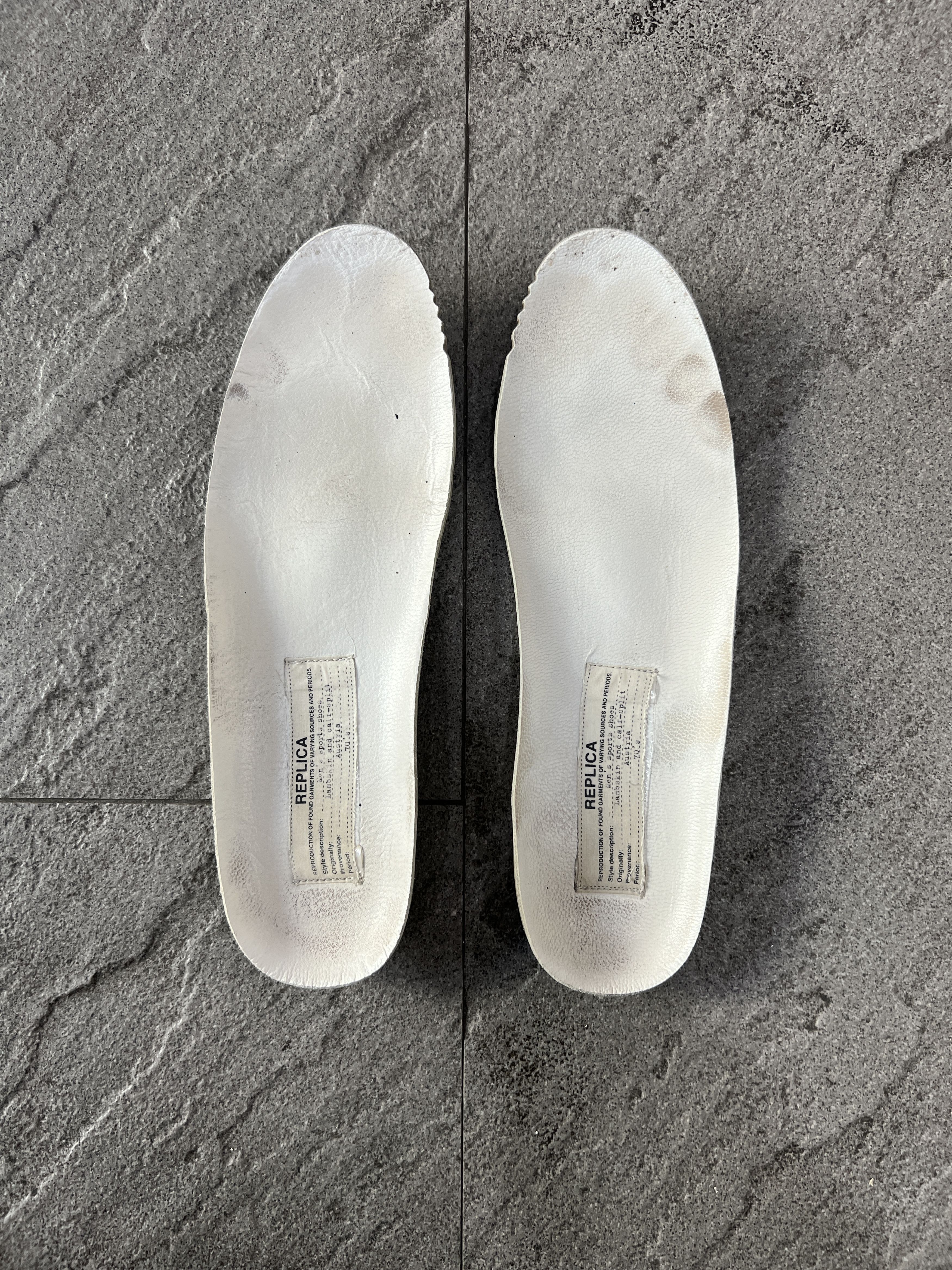Maison Margiela Maison Margiela Replica GAT Low Top Sneaker White Cream EU39 Size US 9 / IT 39 - 8 Thumbnail
