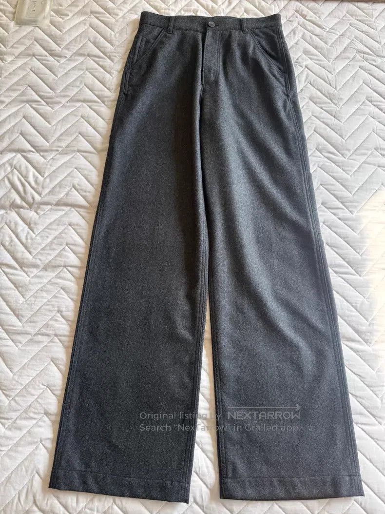 Dries Van Noten Dries Van Noten Dark Gray Long Pants Size 30" / US 8 / IT 44 - 2 Thumbnail