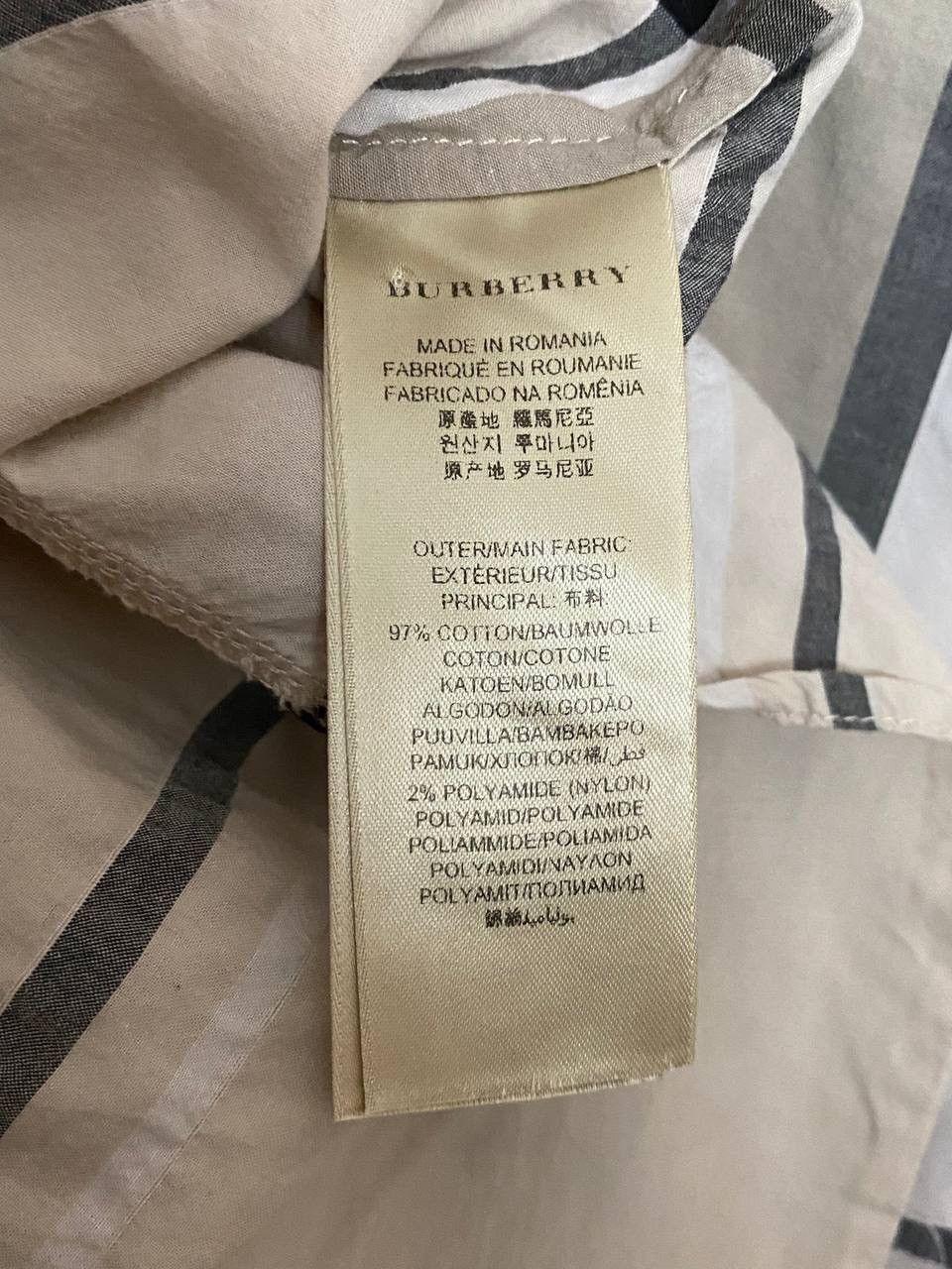 Burberry 🔥Burberry Brit Nova Rare Luxary beige Check Shirt Size S / US 4 / IT 40 - 8 Thumbnail