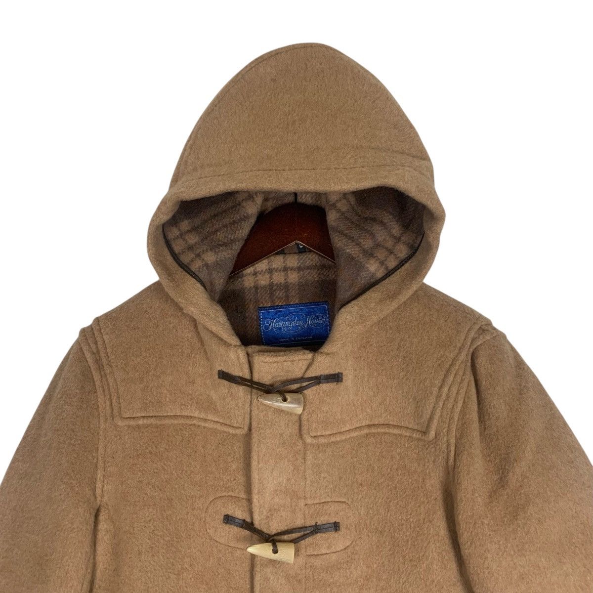 Vintage Vintage Hartingdon House Outdoor Outwear Duffle Wool Coat Size US L / EU 52-54 / 3 - 3 Thumbnail