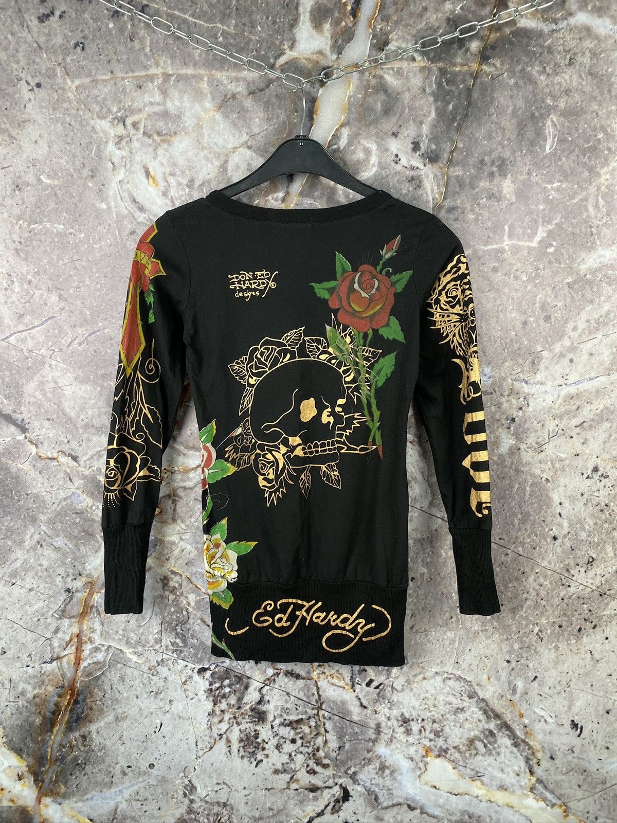 Other Women’s Ed Hardy Los Angeles Long Sleeve T-Shirt Size Small Size S / US 4 / IT 40 - 11 Thumbnail