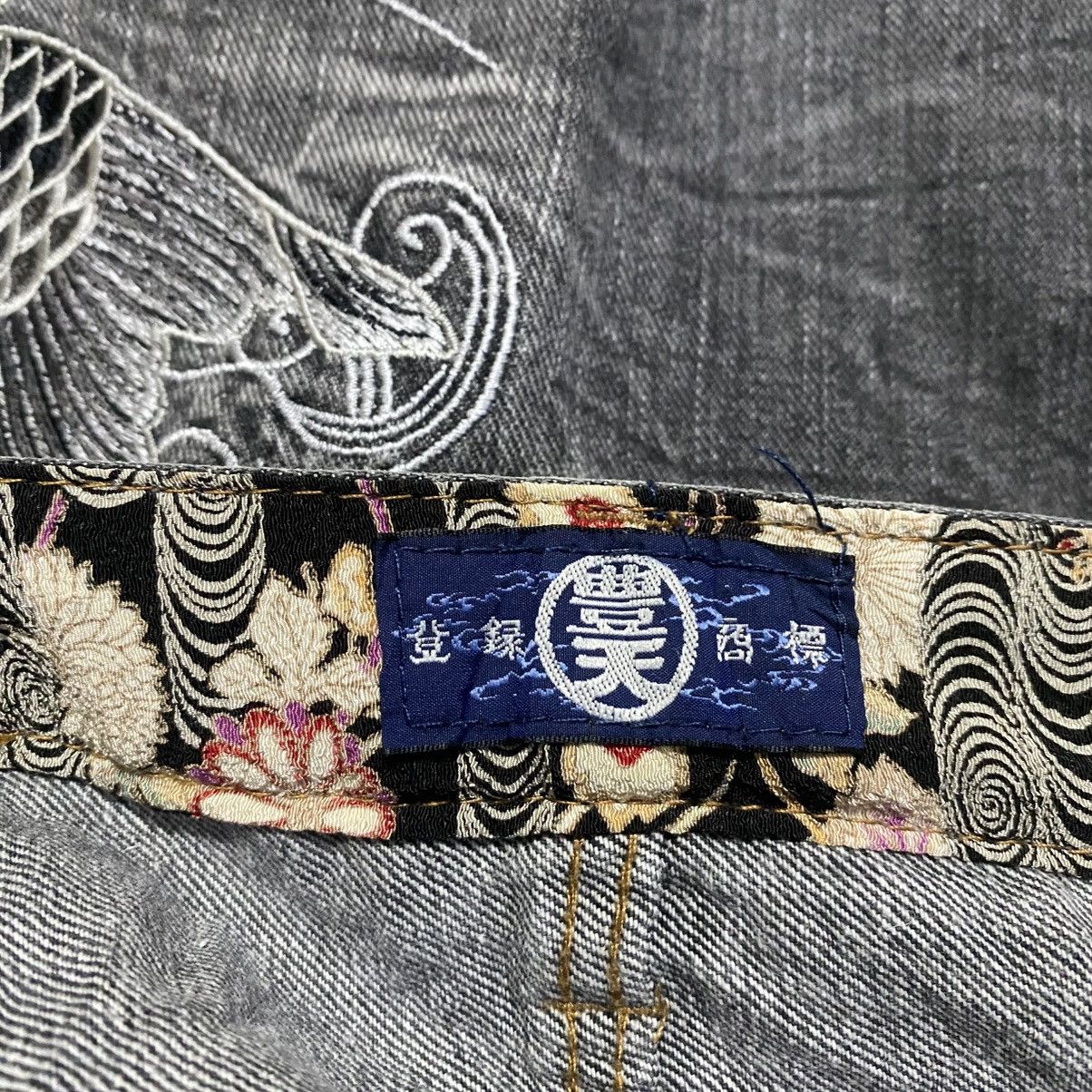 Japanese Brand Vintage BUDEN Denim Fishkoi Embroidery Jeans Size US 34 / EU 50 - 22 Thumbnail