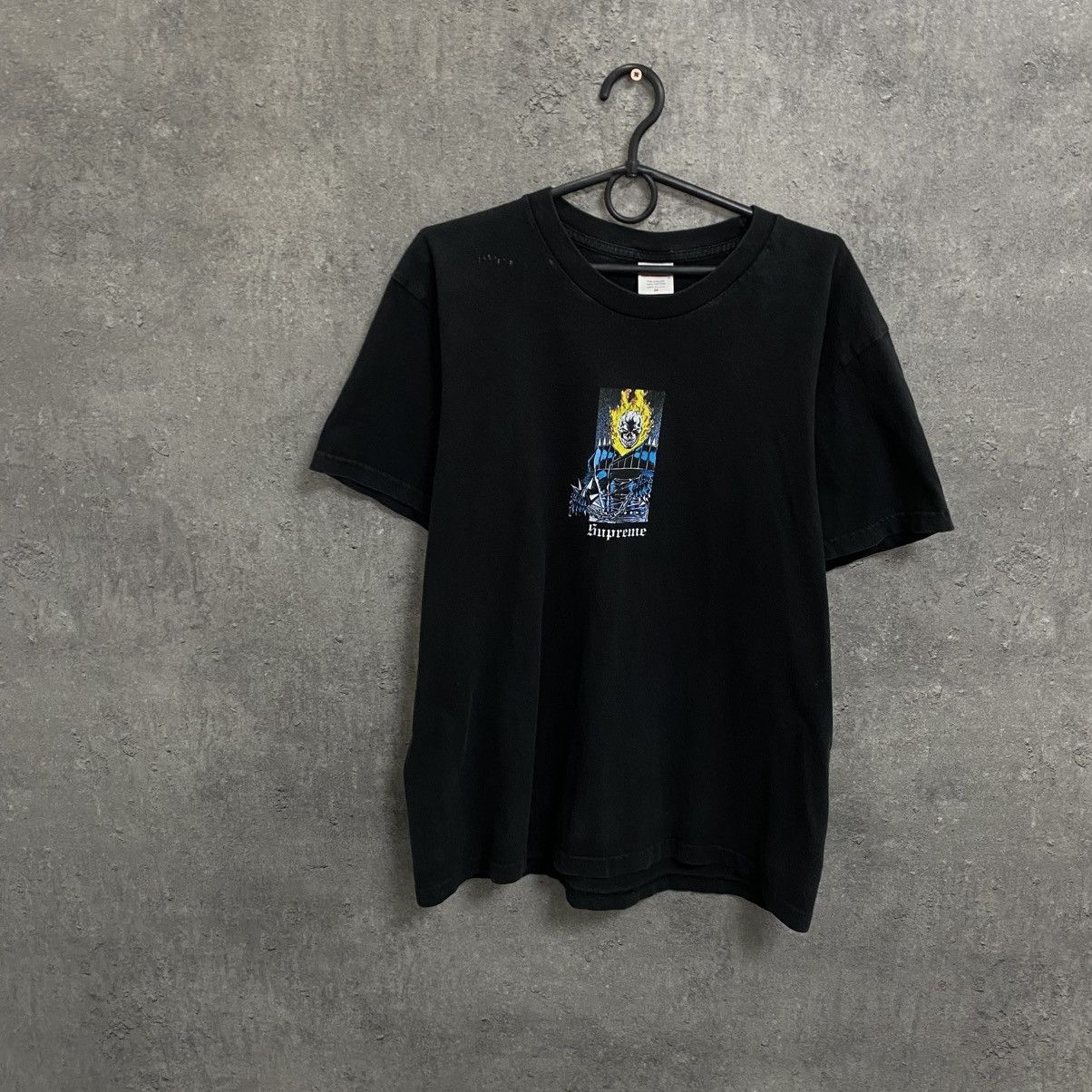 Supreme Supreme x Marvel Ghost Rider Tee T-Shirt Size US M / EU 48-50 / 2 - 1 Thumbnail