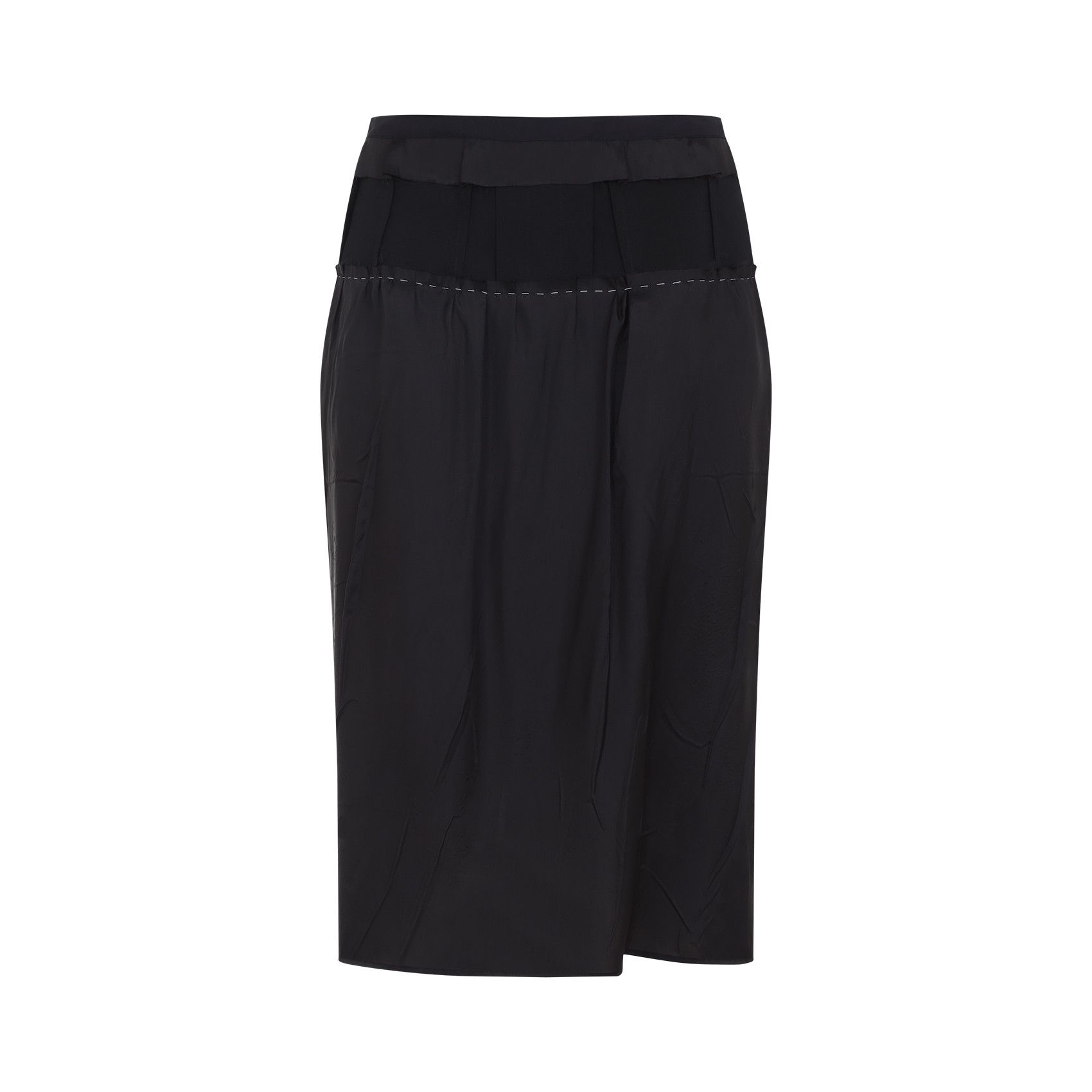 Maison Margiela Maison Margiela Acetate Midi Skirt Size 28" / US 6 / IT 42 - 1 Thumbnail
