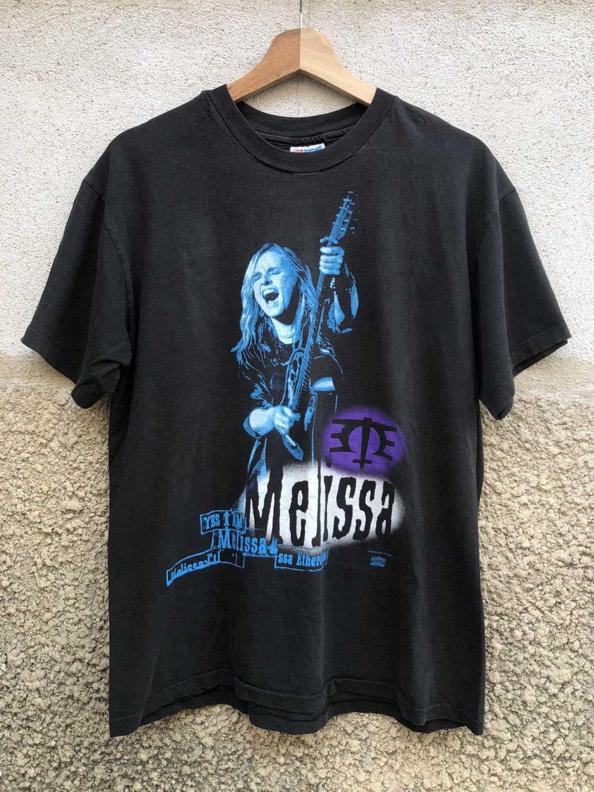 Band Tees × Melissa × Vintage Rare!! Vintage 90s Melissa "Speak True" Tshirt Size US M / EU 48-50 / 2 - 1 Thumbnail