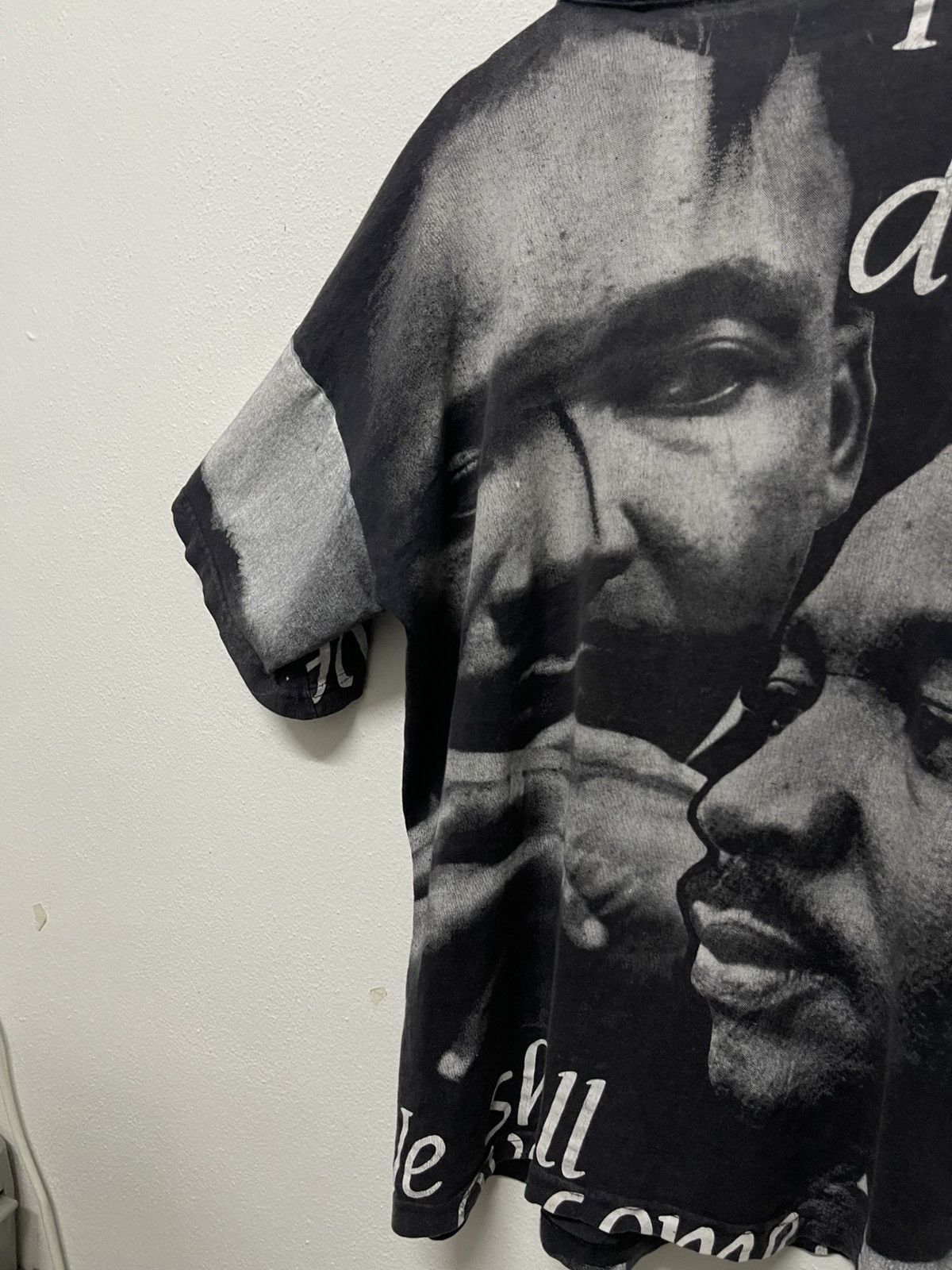 Rap Tees 90s MARTIN LUTHER KING “I HAVE A DREAM” AOP TSHIRT Size US XL / EU 56 / 4 - 12 Thumbnail