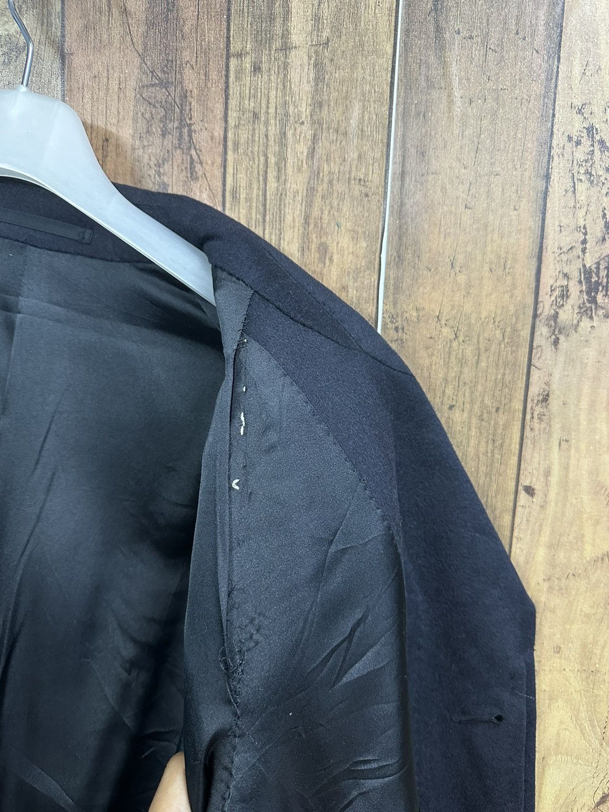 Vintage Nina Ricci Monsieur Wool Trench Coat Z35 Size US M / EU 48-50 / 2 - 8 Thumbnail