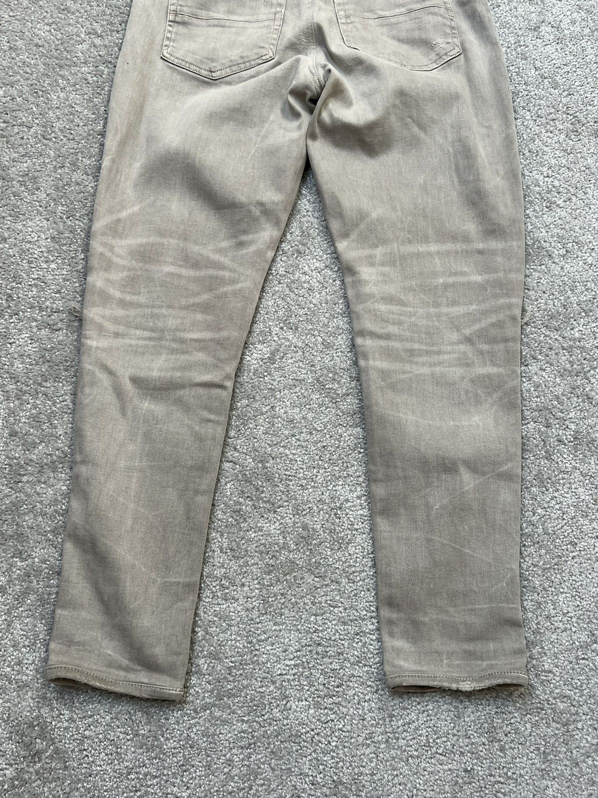 Amiri Amiri Mx-1 Grey Skinny Jeans With Patches Size 36 Size US 36 / EU 52 - 9 Thumbnail
