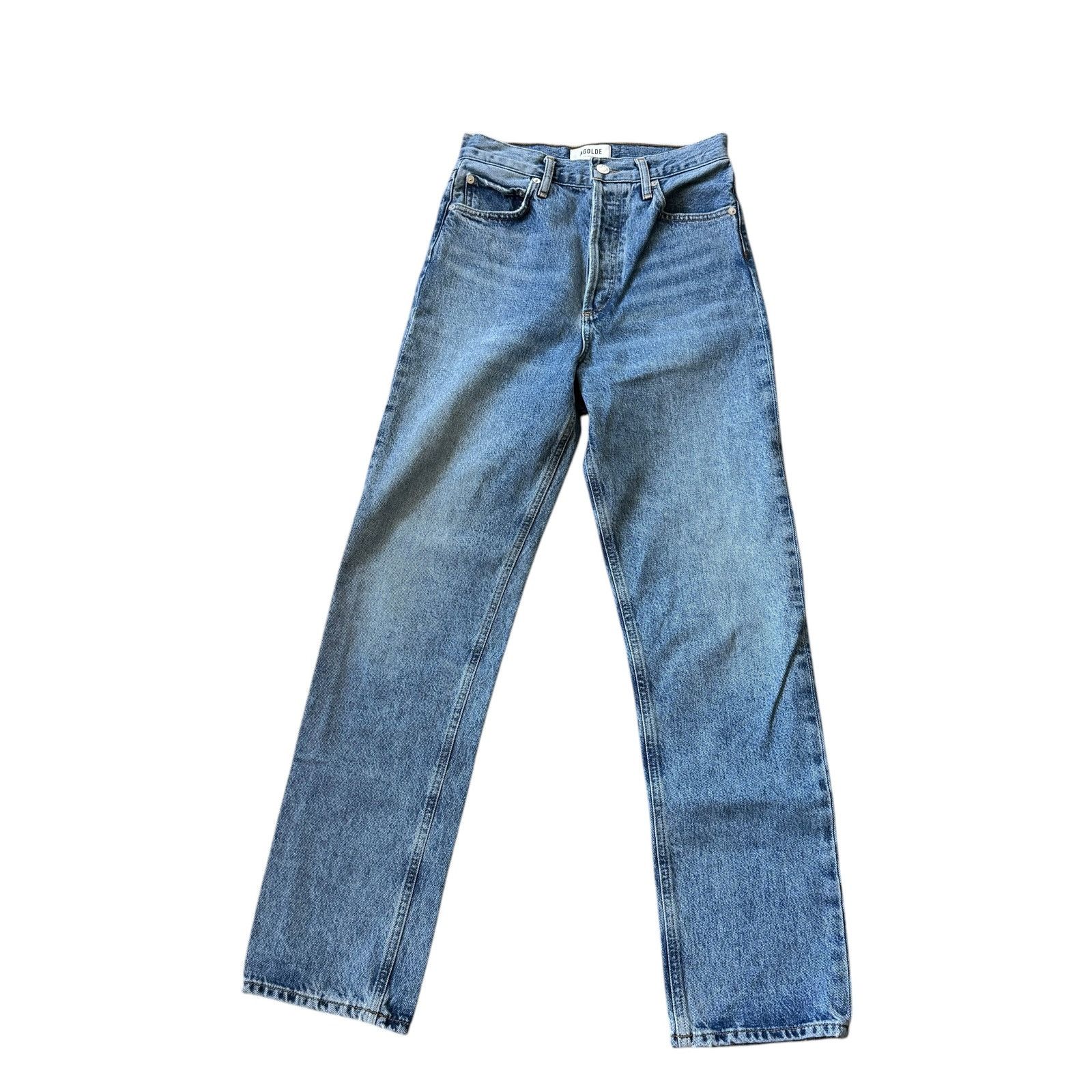 Agolde AGOLDE 90s Pinch Waist Jean Navigate Wash Size 24" / US 00 / IT 34 - 2 Thumbnail