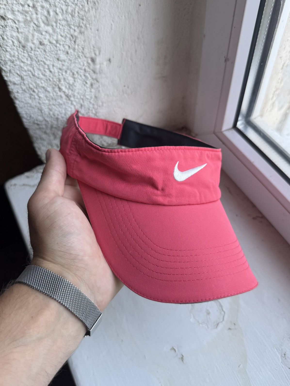 Nike Nike Vintage Pink Golf Cap Streetwear Y2K mini swoosh Size ONE SIZE - 1 Thumbnail