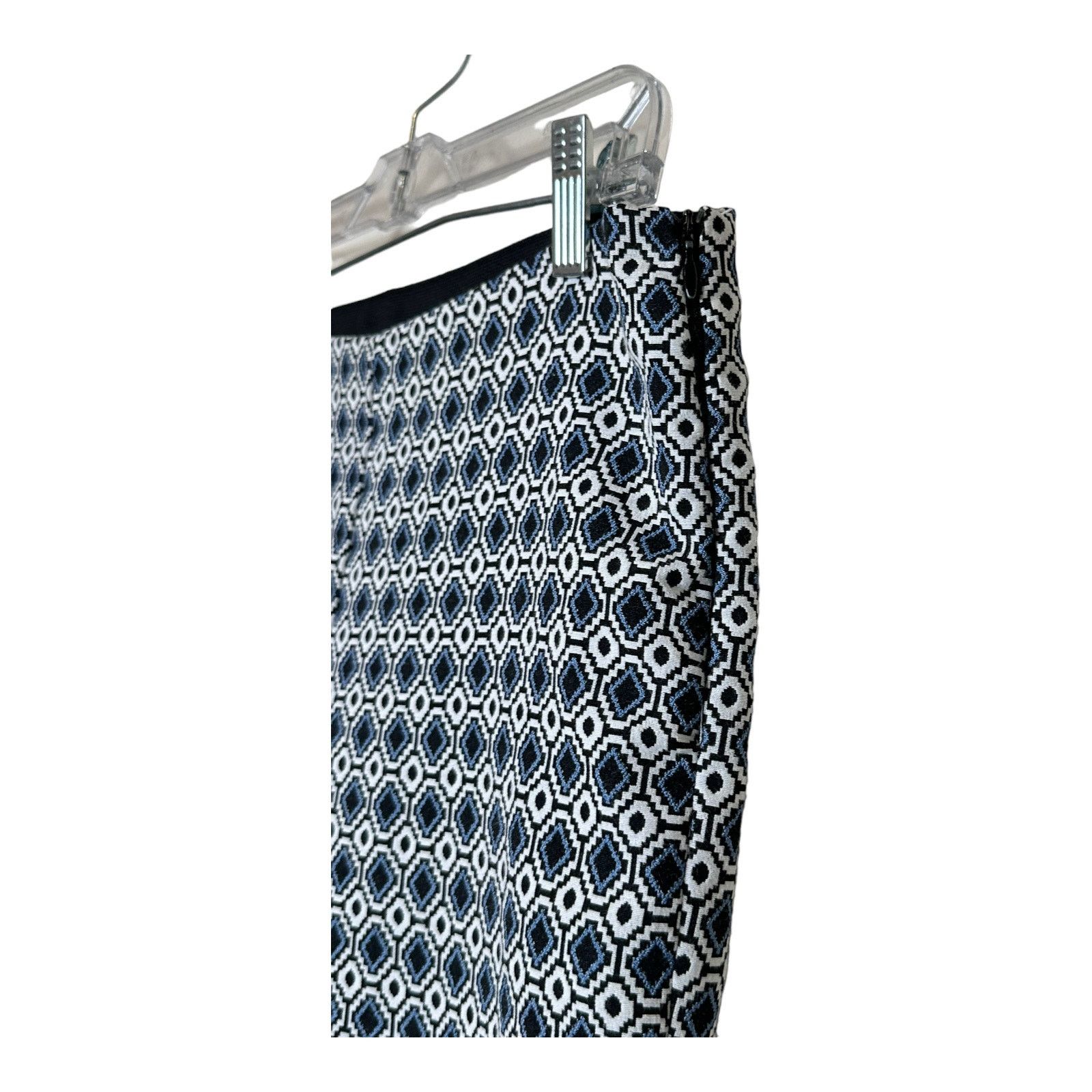 Zara Zara geometric print flat front side zipper pants size Small Size 30" / US 8 / IT 44 - 4 Thumbnail