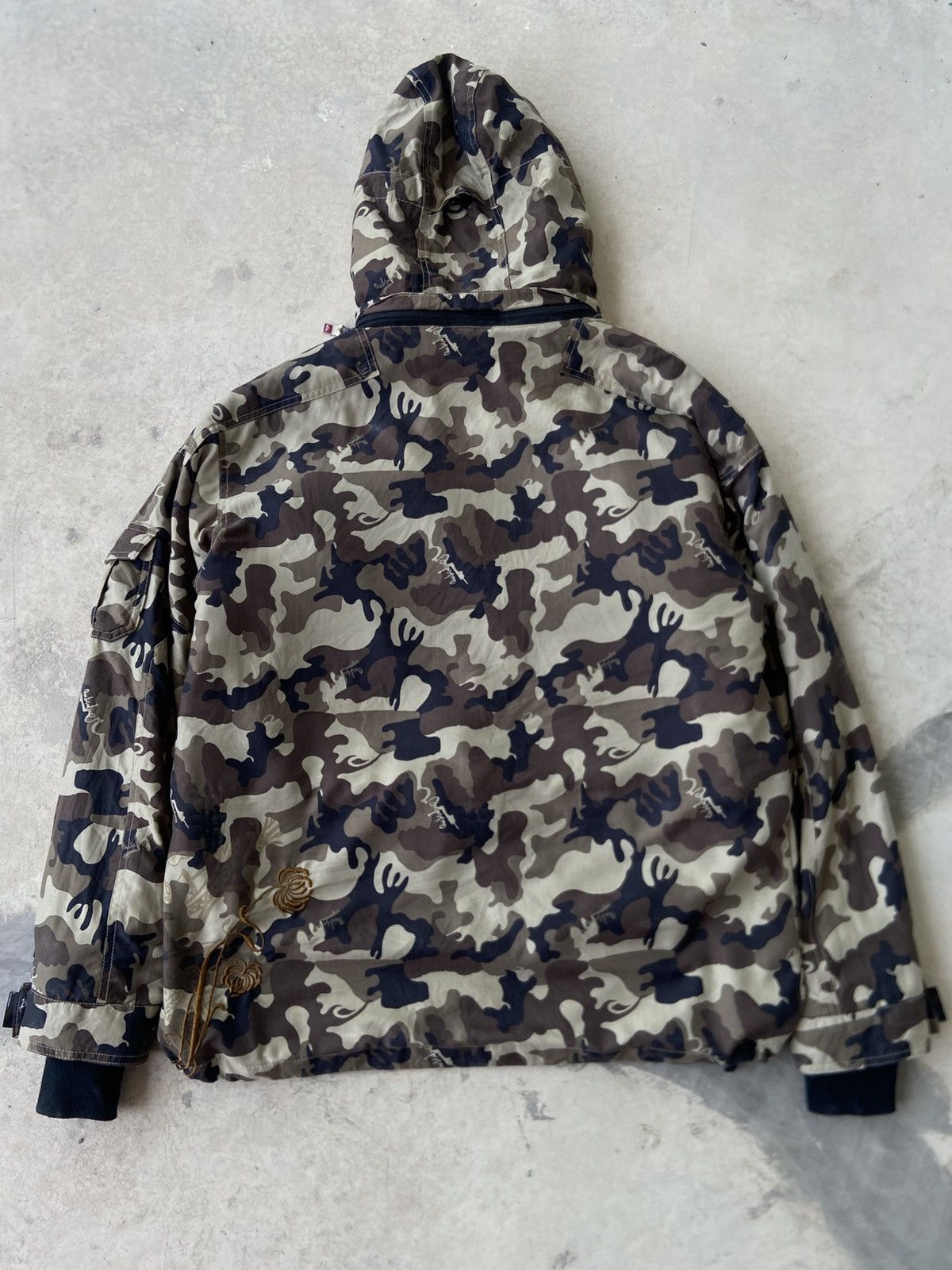 Quiksilver Y2K Quiksilver Camo Snow Jacket Size US M / EU 48-50 / 2 - 2 Thumbnail