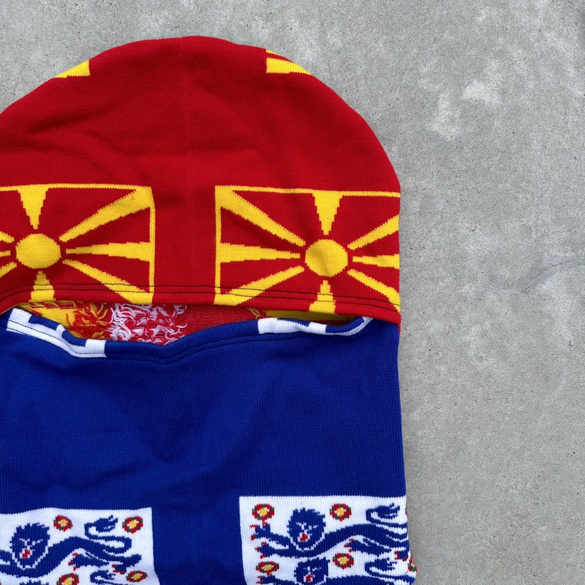 Vintage Vintage Custom Balaclava Hat Cap Y2K Football Hand Made Size ONE SIZE - 3 Thumbnail