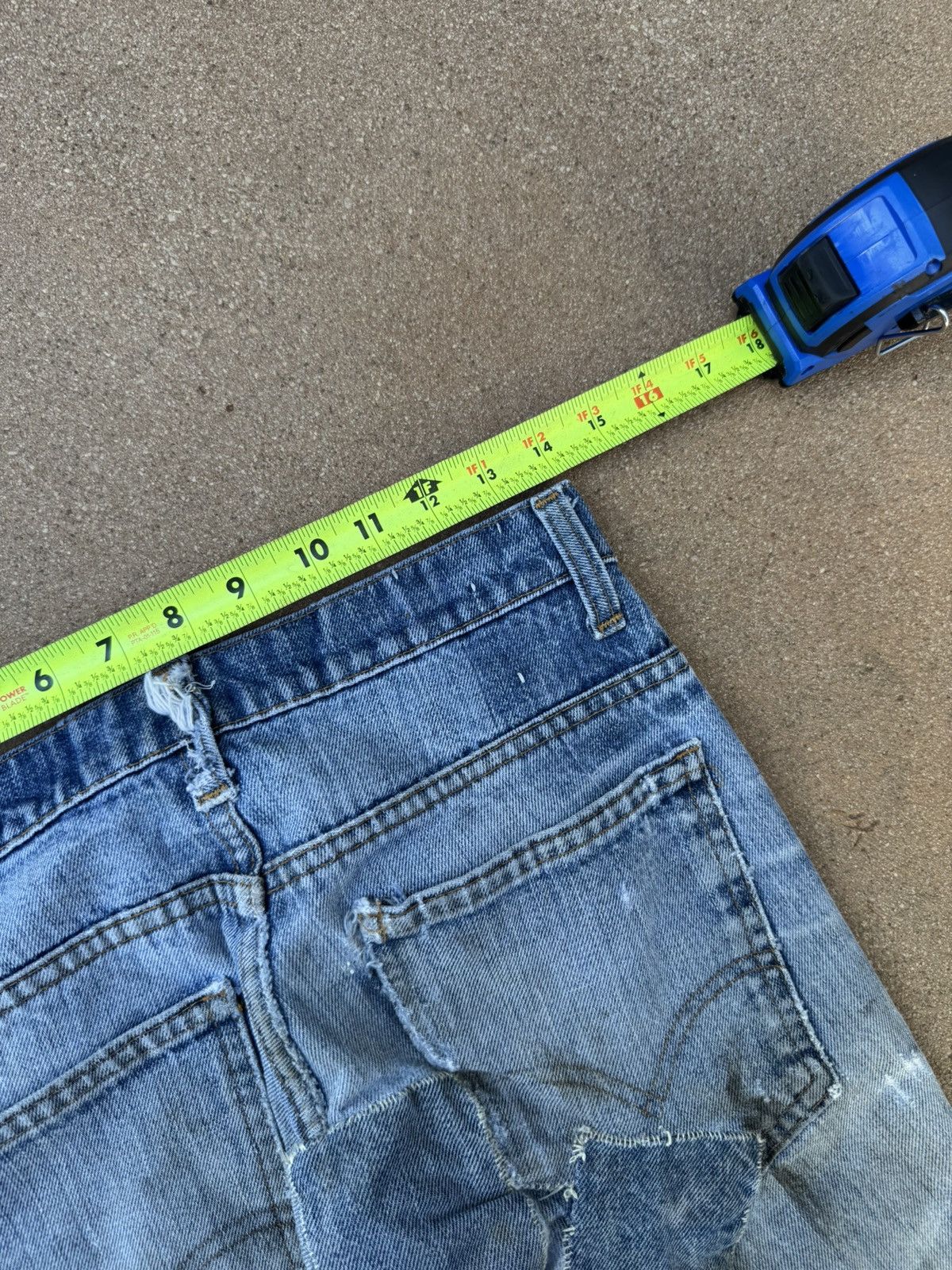 Levi's Vtg 70’s Levi’s 684 Orange Tab Bellbottom Denim Jeans 28x30 Size US 28 / EU 44 - 9 Thumbnail