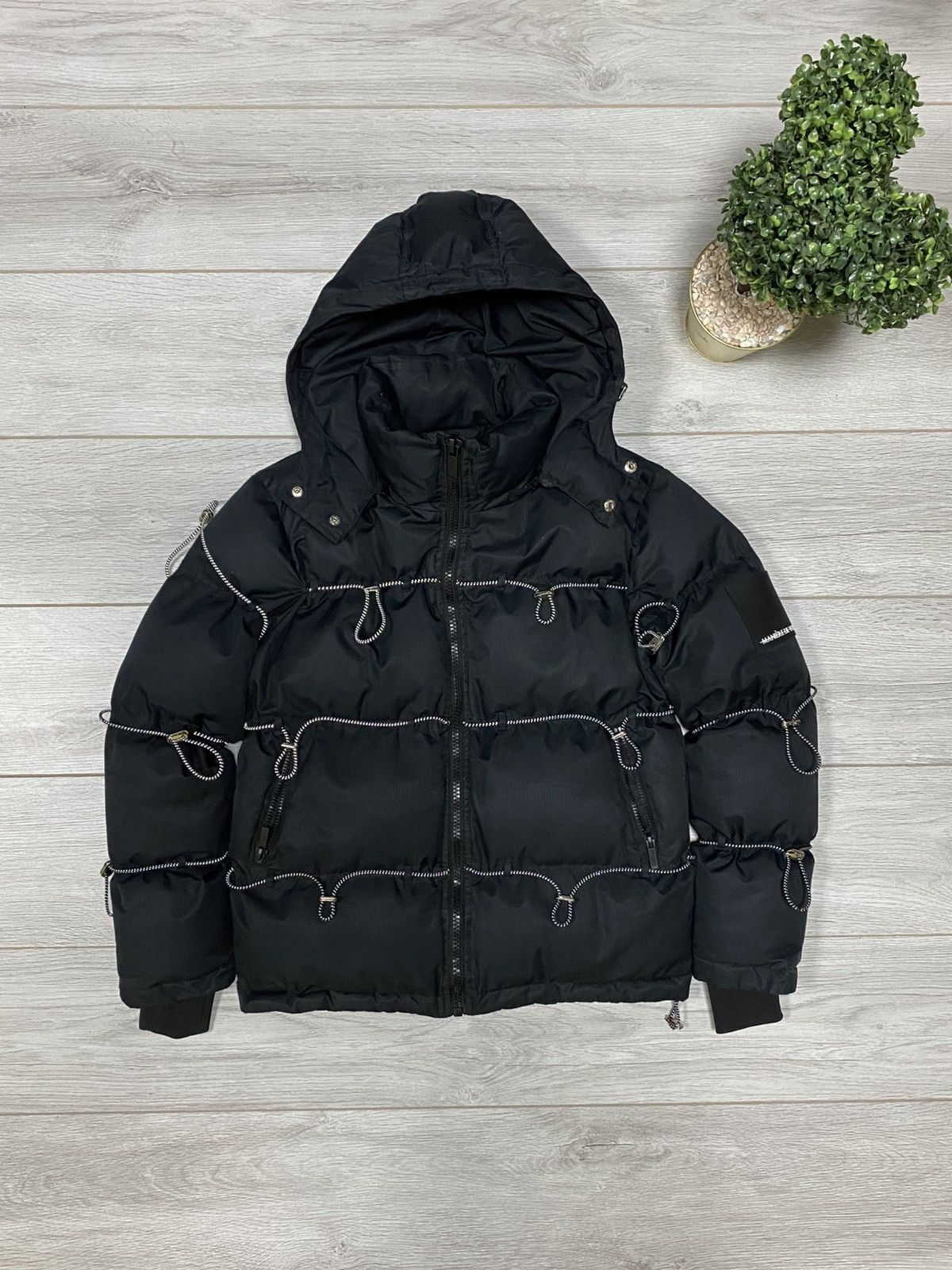 Maniere De Vior Maniere De Voir Reflective Bungee Cord Puffer Jacket Size US S / EU 44-46 / 1 - 1 Thumbnail
