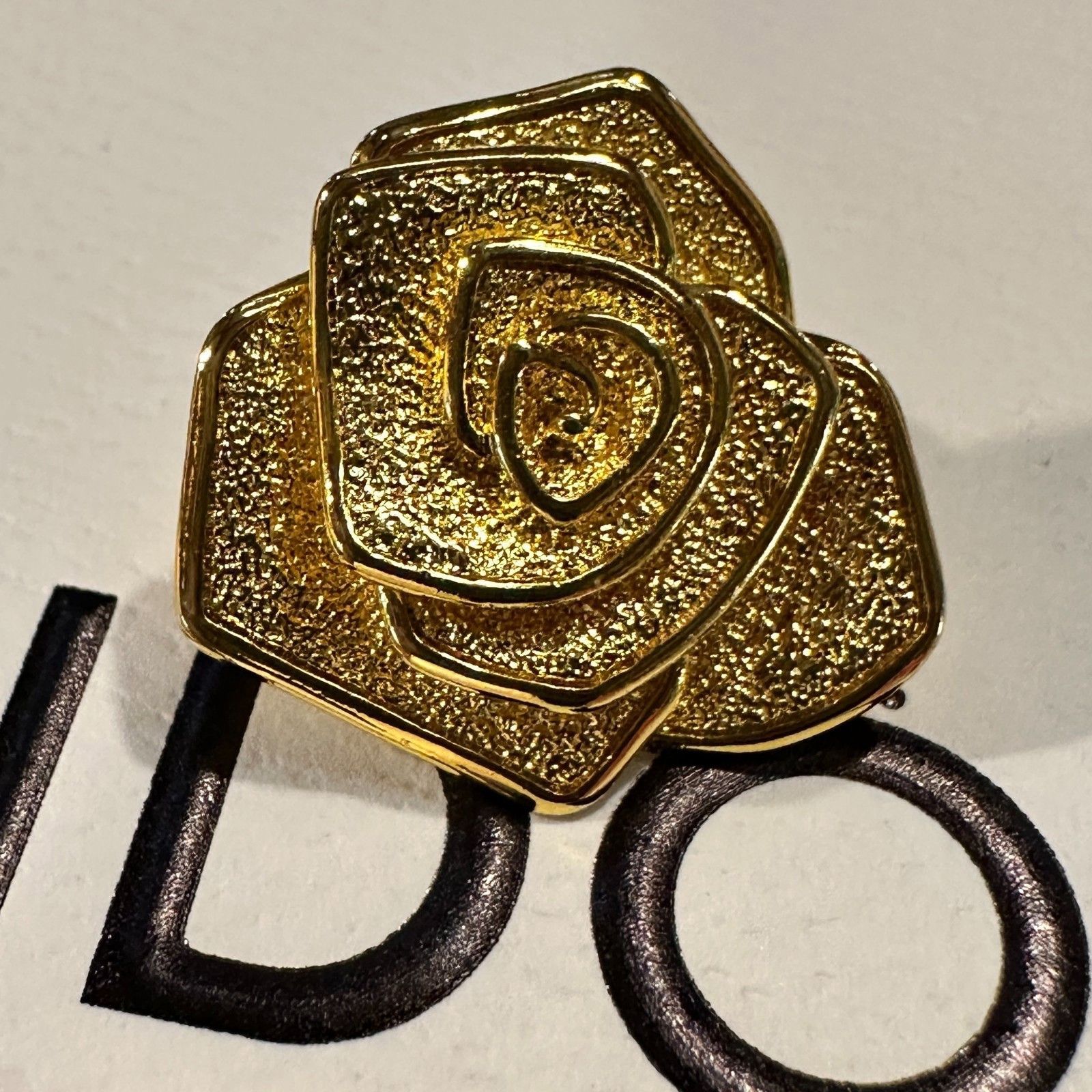 pandora Authentic PANDORA Gold Plated Rose in Bloom Oversized Charm Size ONE SIZE - 1 Thumbnail