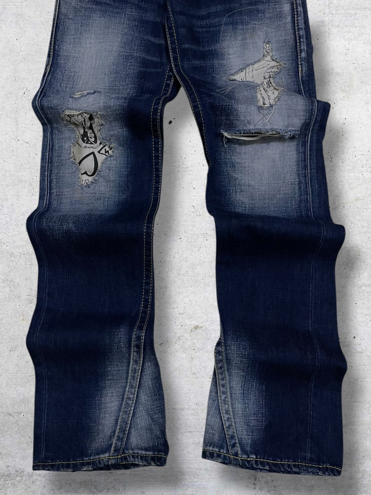 Japanese Brand VINTAGE RODEO CROWN OG JAPAN DESIGNER PUNK REVOLUTION DENIM Size US 29 - 4 Thumbnail