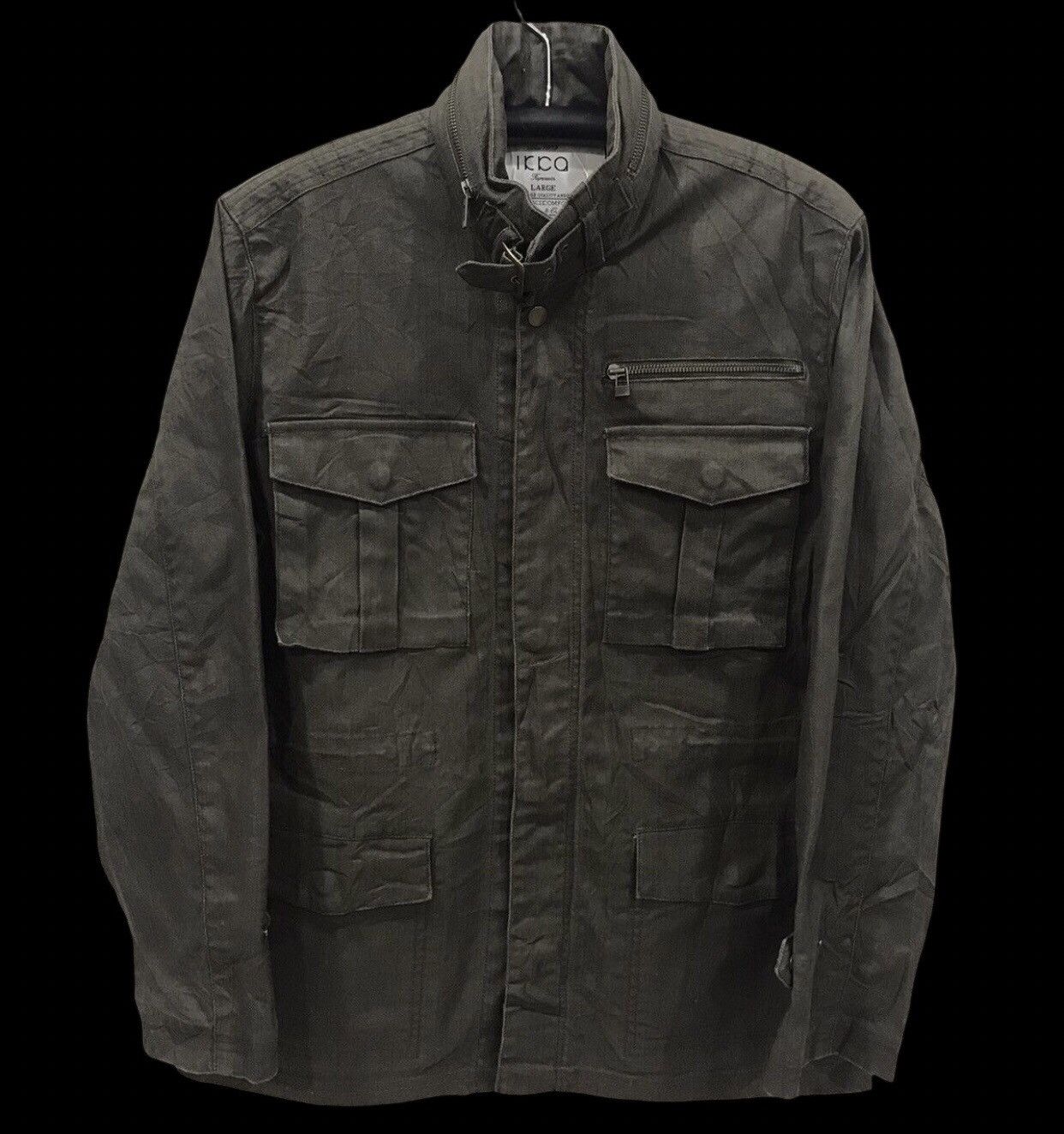 Japanese Brand IKKA Japan M65 Design HBT Fabric Multipockets Jacket Size US L / EU 52-54 / 3 - 1 Thumbnail