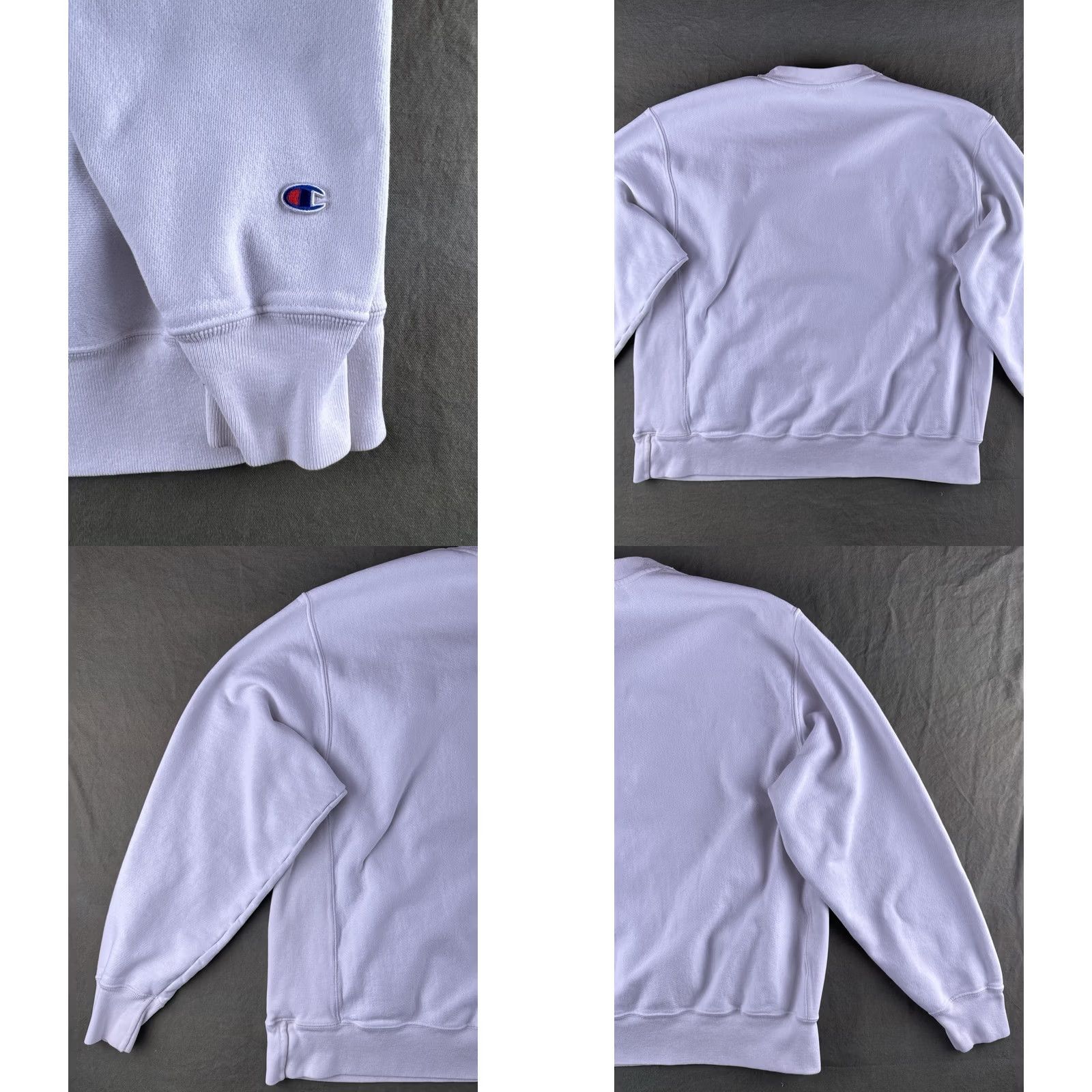 Champion Champion Reverse Weave Sweatshirt XL White NCAA Mens 90s College University Size US XL / EU 56 / 4 - 8 Thumbnail