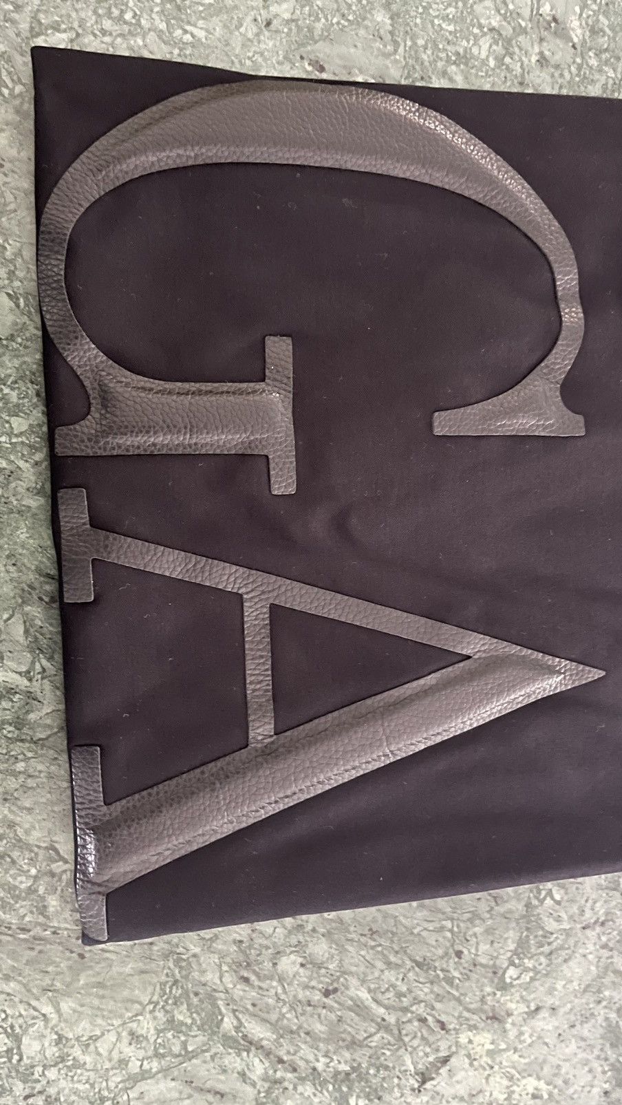 Giorgio Armani Giorgio Armani logo tshirt leather GA patch Size US M / EU 48-50 / 2 - 4 Thumbnail
