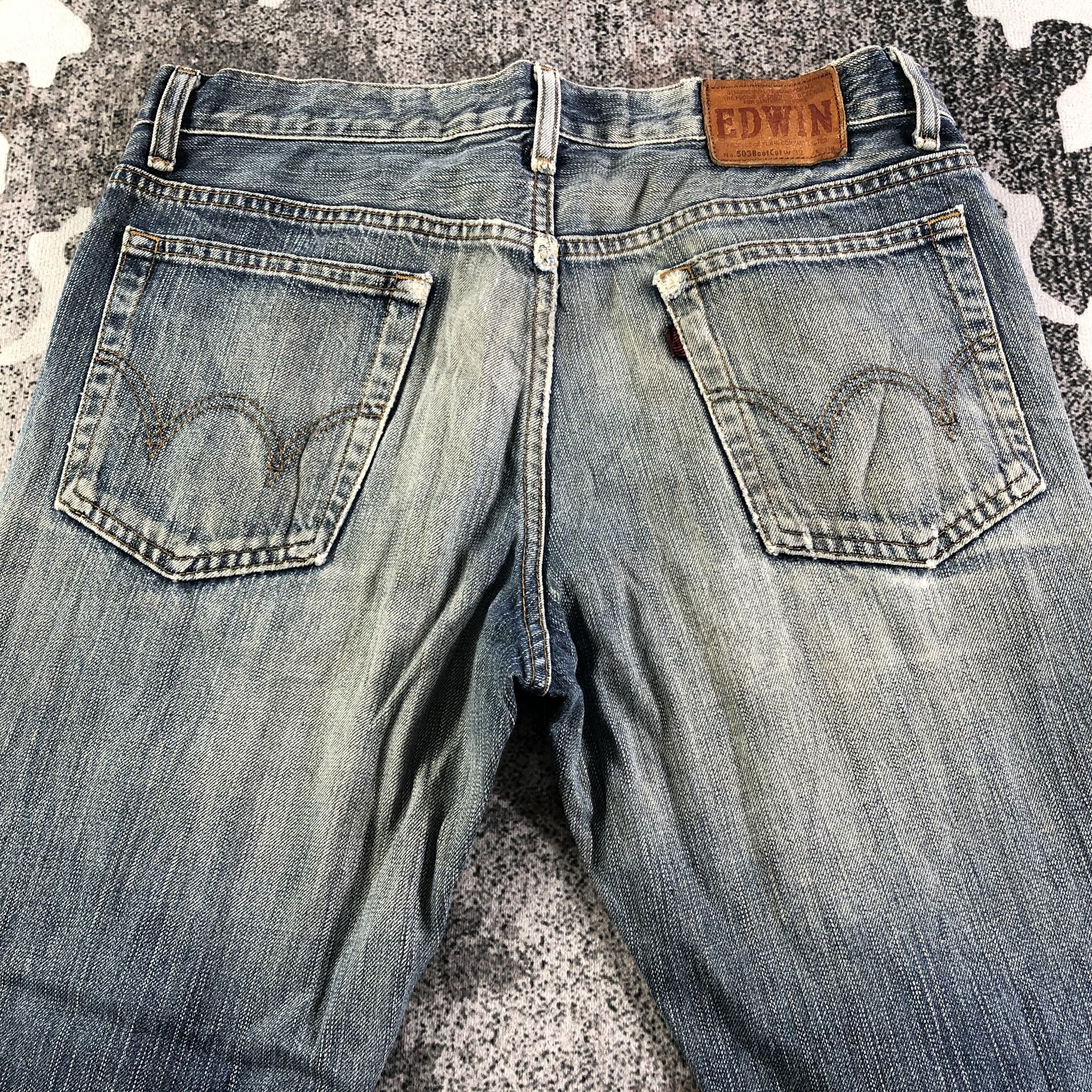 Edwin Edwin Bootcut Jeans Flared Denim KJ2851 Size US 31 - 4 Thumbnail